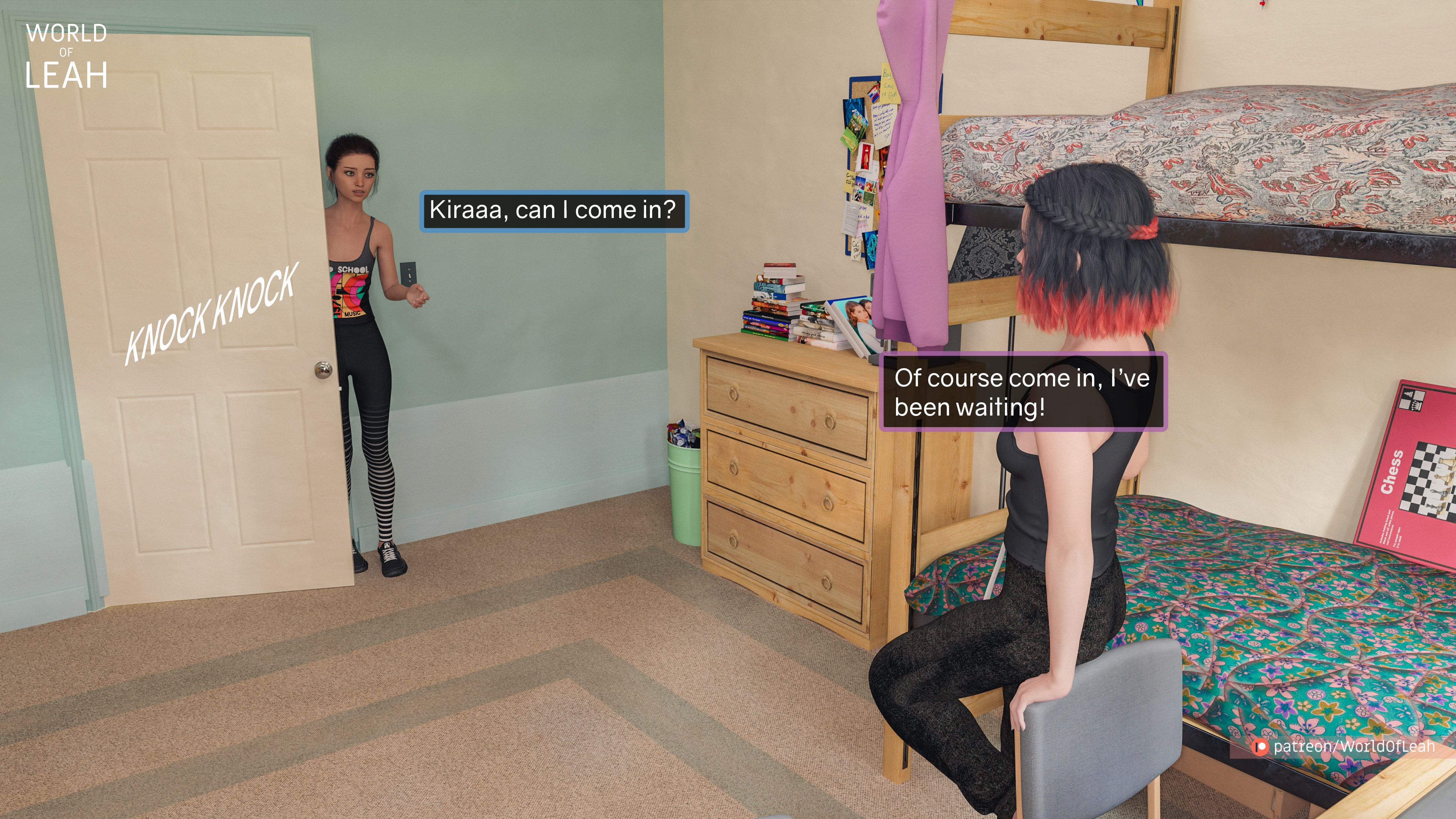 World Of Leah 4.1 . Kira's Secret - [World Of Leah] – page 1