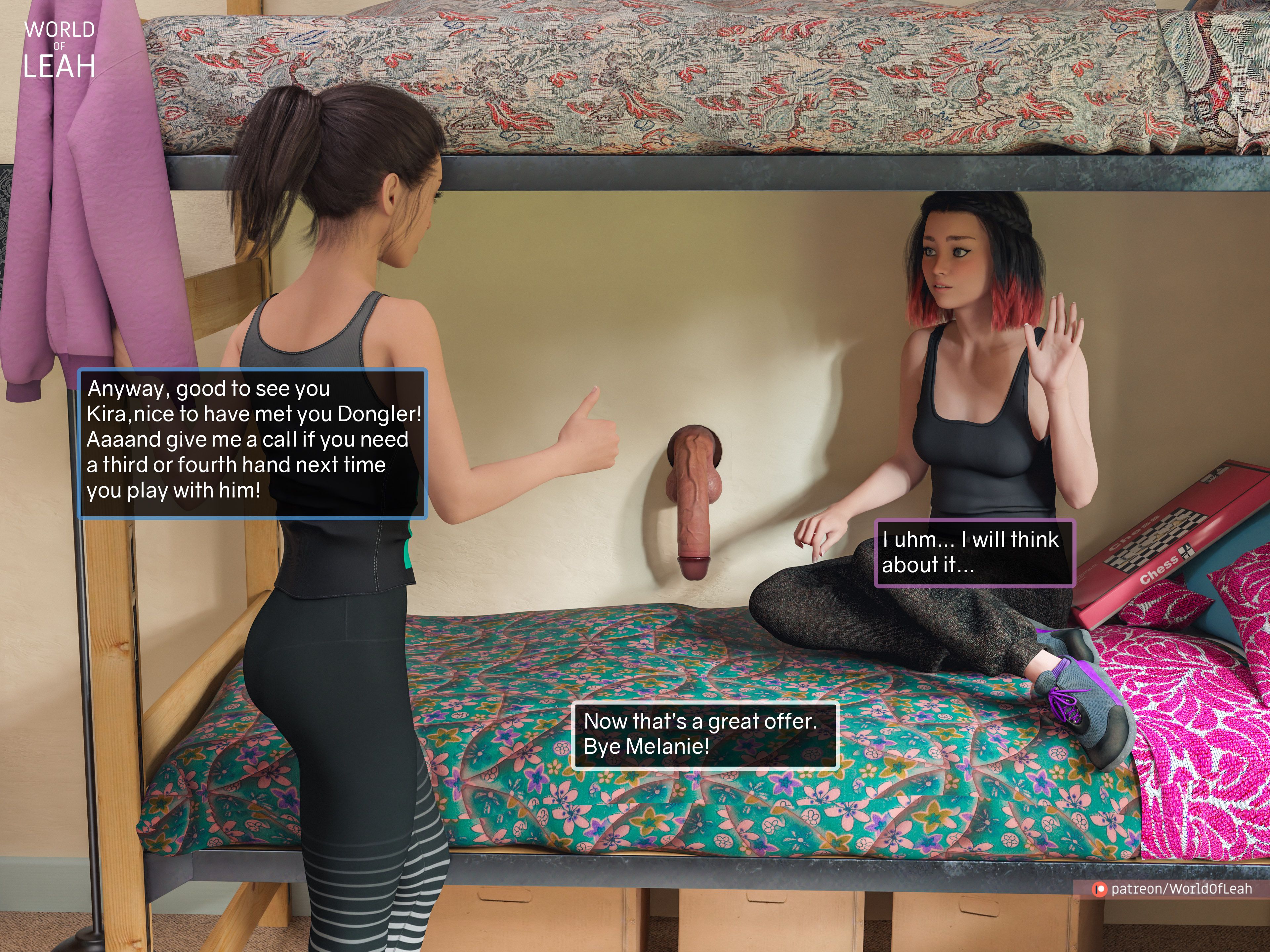 World Of Leah 4.1 . Kira's Secret - [World Of Leah] – page 17