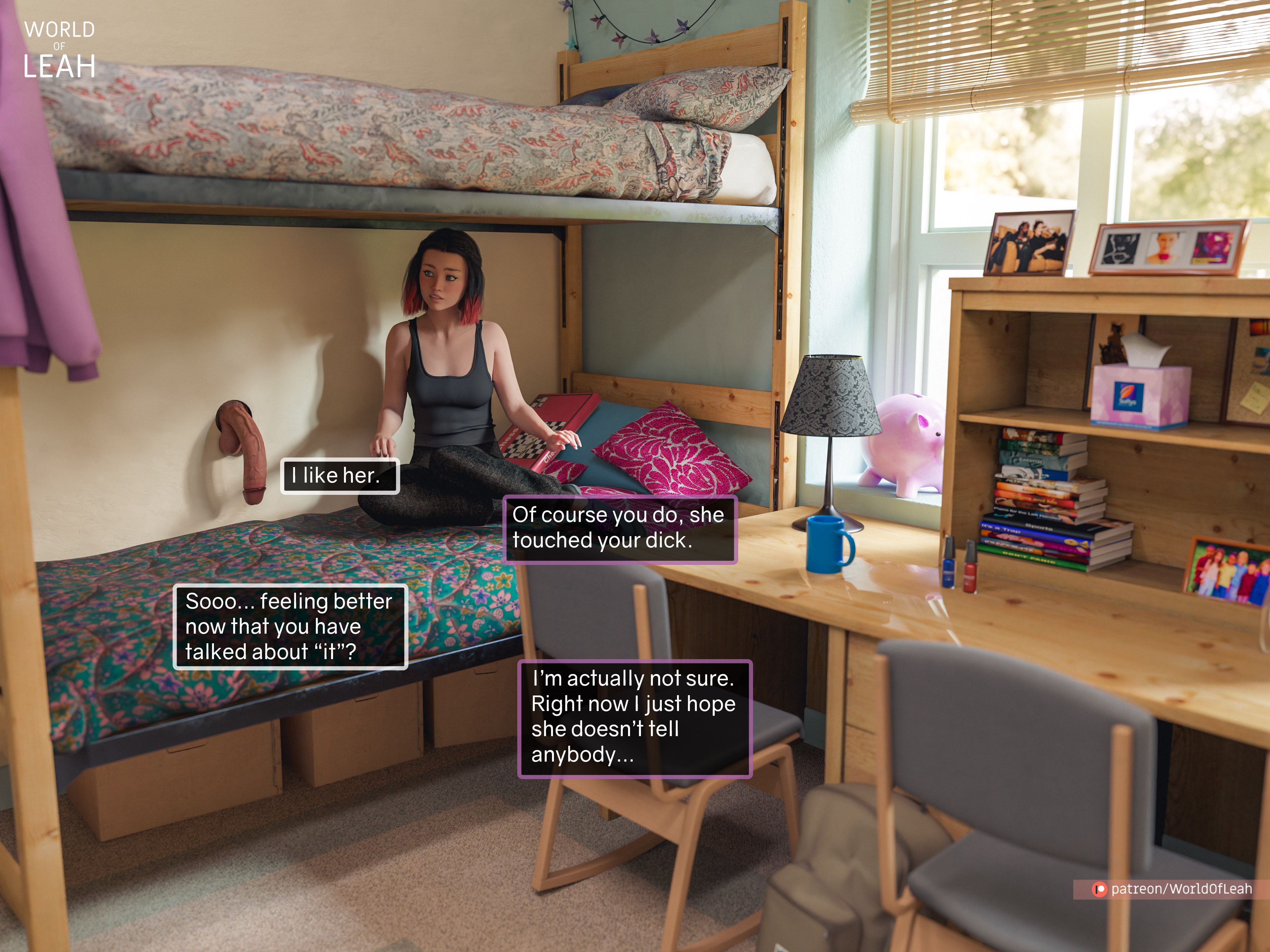 World Of Leah 4.1 . Kira's Secret - [World Of Leah] – page 18