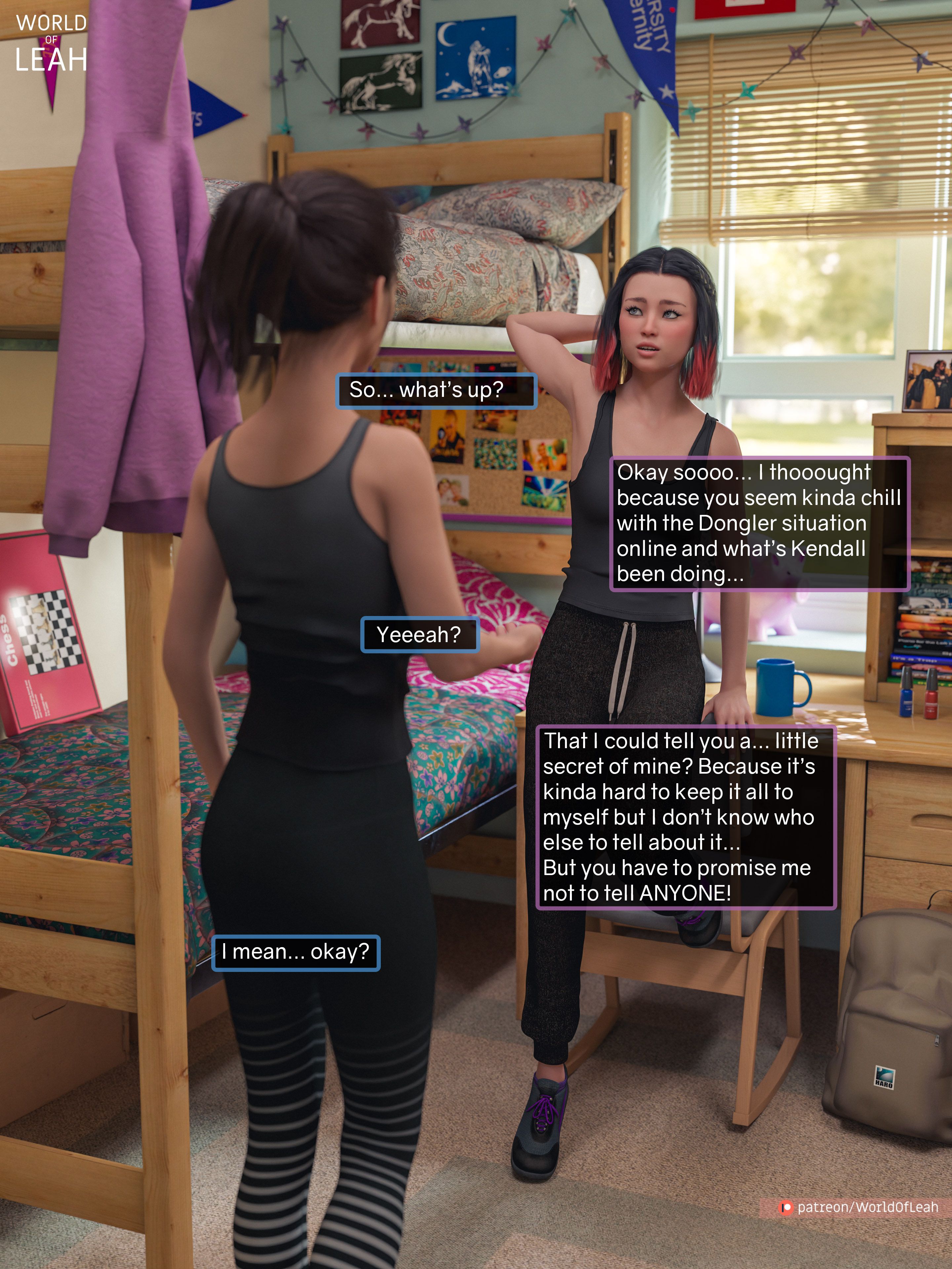 World Of Leah 4.1 . Kira's Secret - [World Of Leah] – page 2