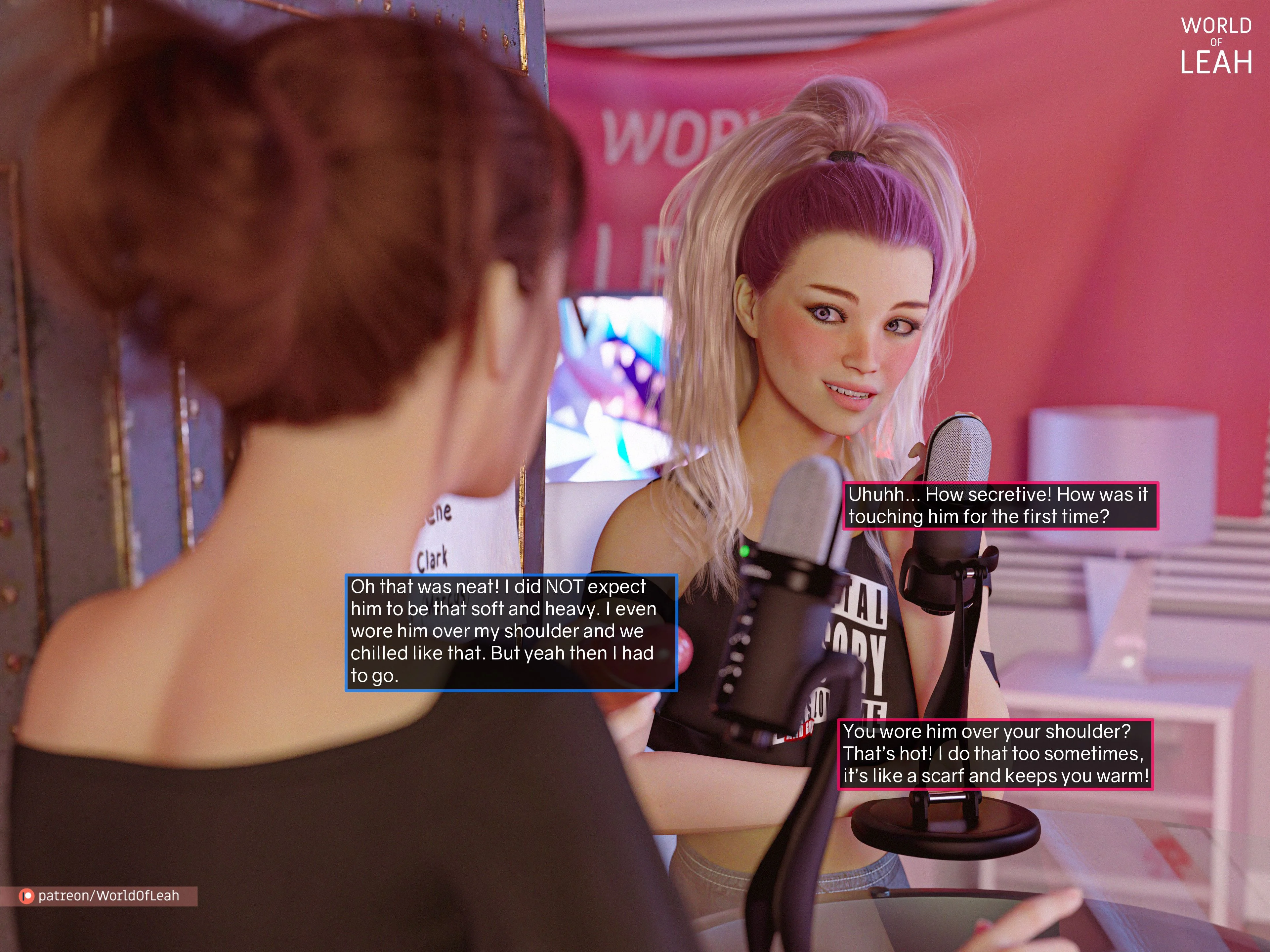 World Of Leah 3.9 . Between Two Girls - Episode 02 - [World Of Leah] – page 18