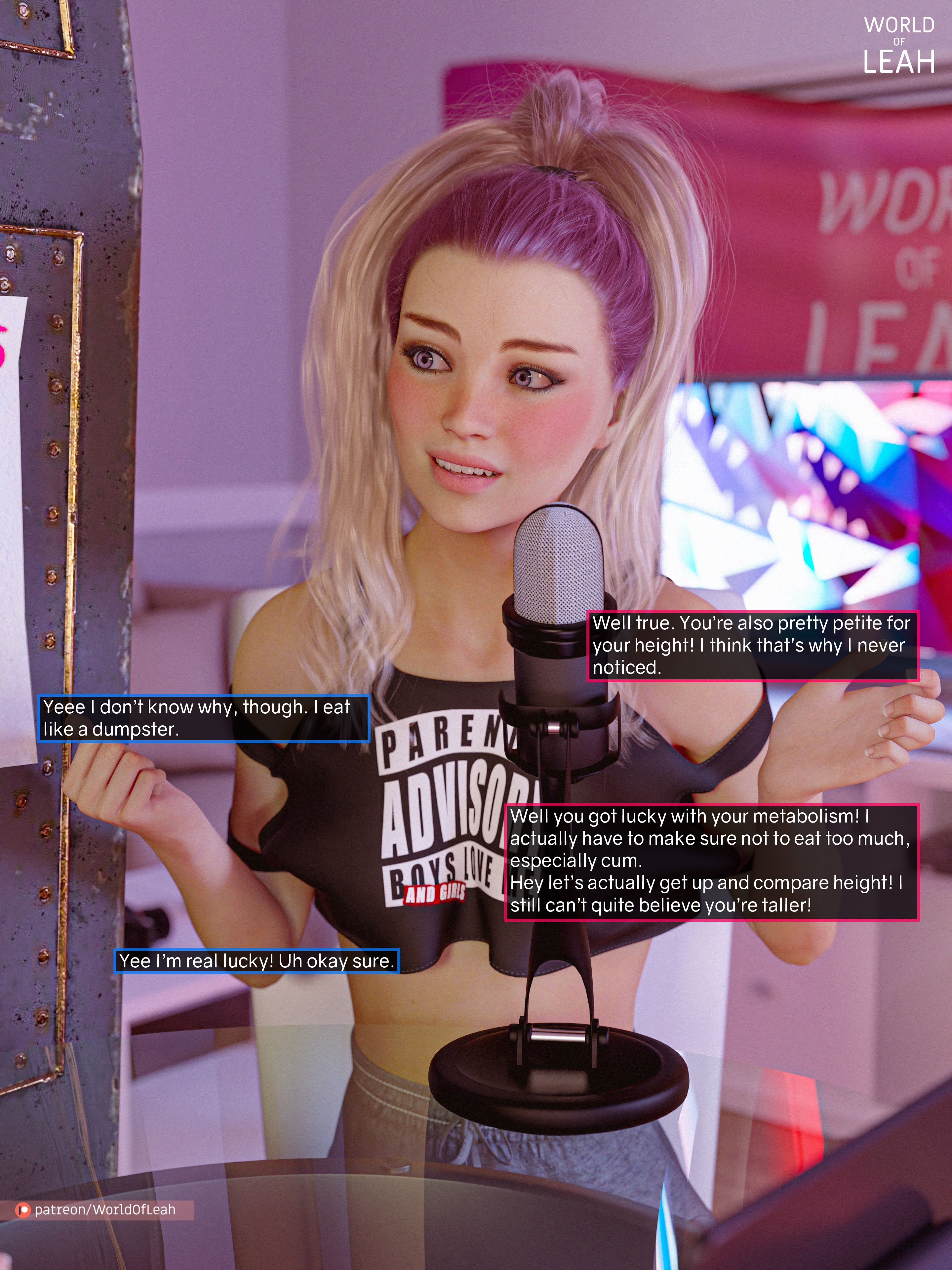 World Of Leah 3.9 . Between Two Girls - Episode 02 - [World Of Leah] – page 22