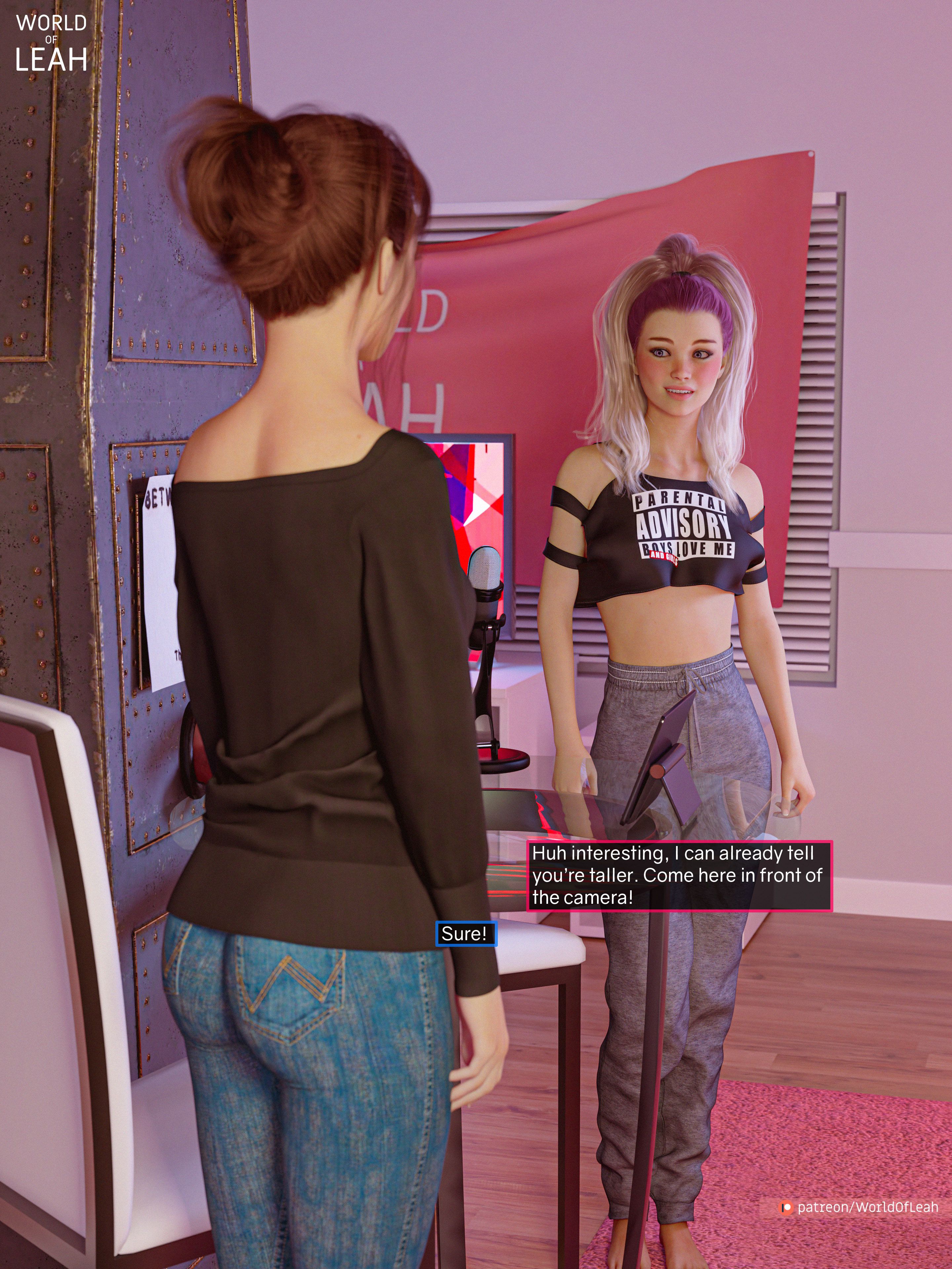 World Of Leah 3.9 . Between Two Girls - Episode 02 - [World Of Leah] – page 23