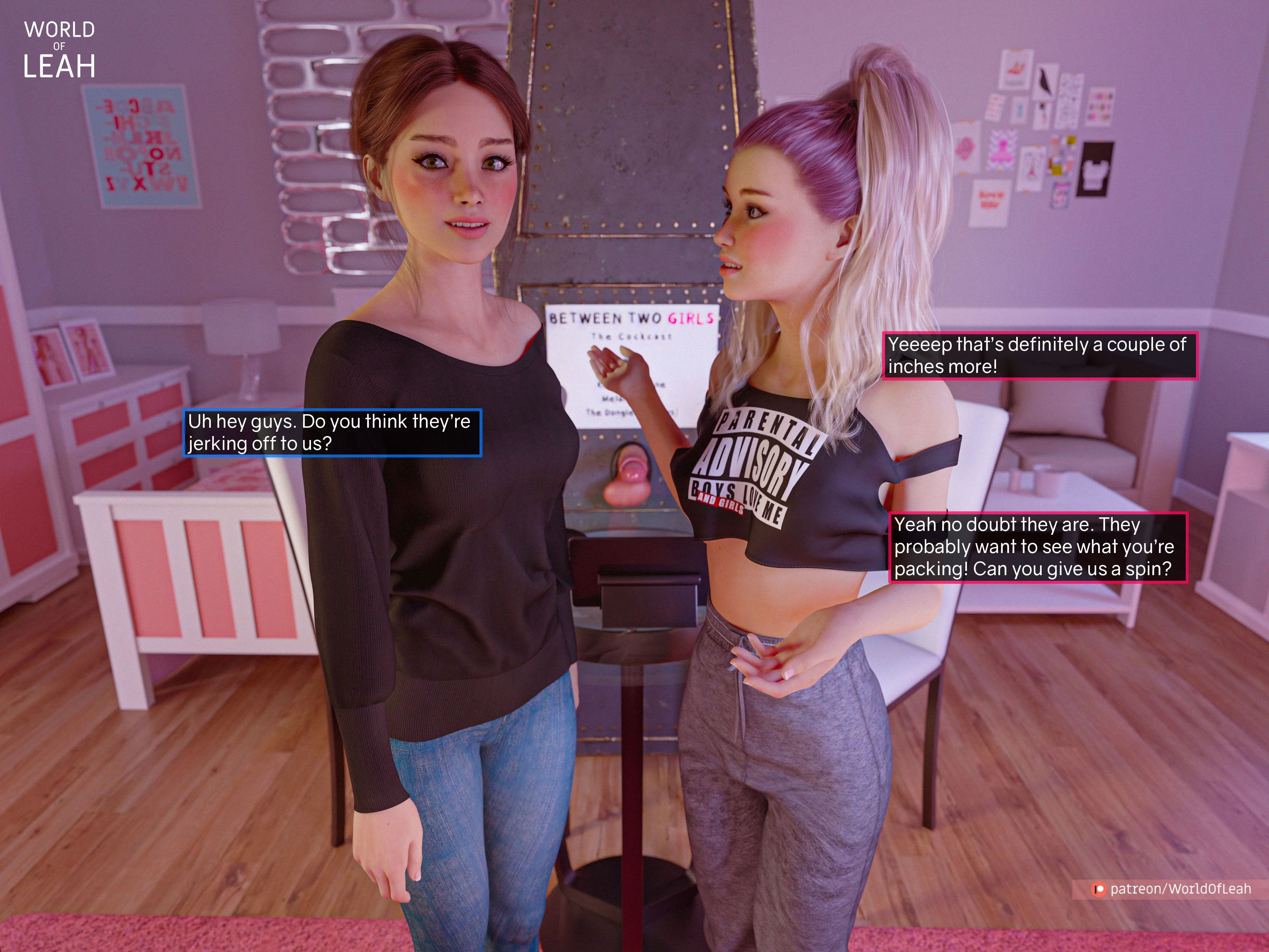 World Of Leah 3.9 . Between Two Girls - Episode 02 - [World Of Leah] – page 24