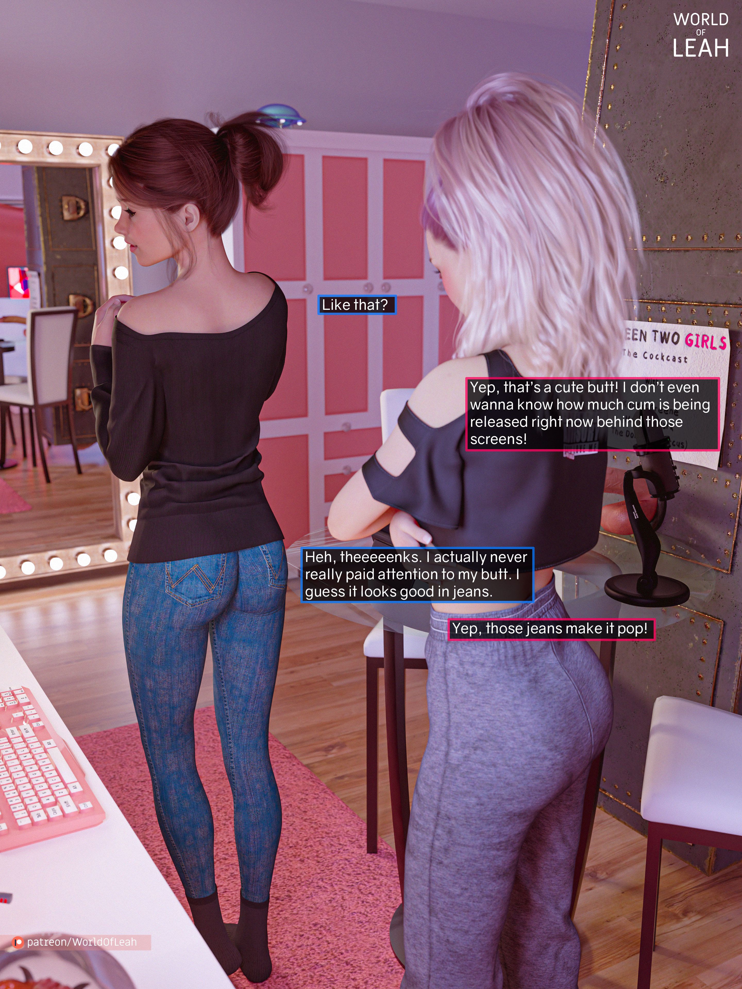 World Of Leah 3.9 . Between Two Girls - Episode 02 - [World Of Leah] – page 25
