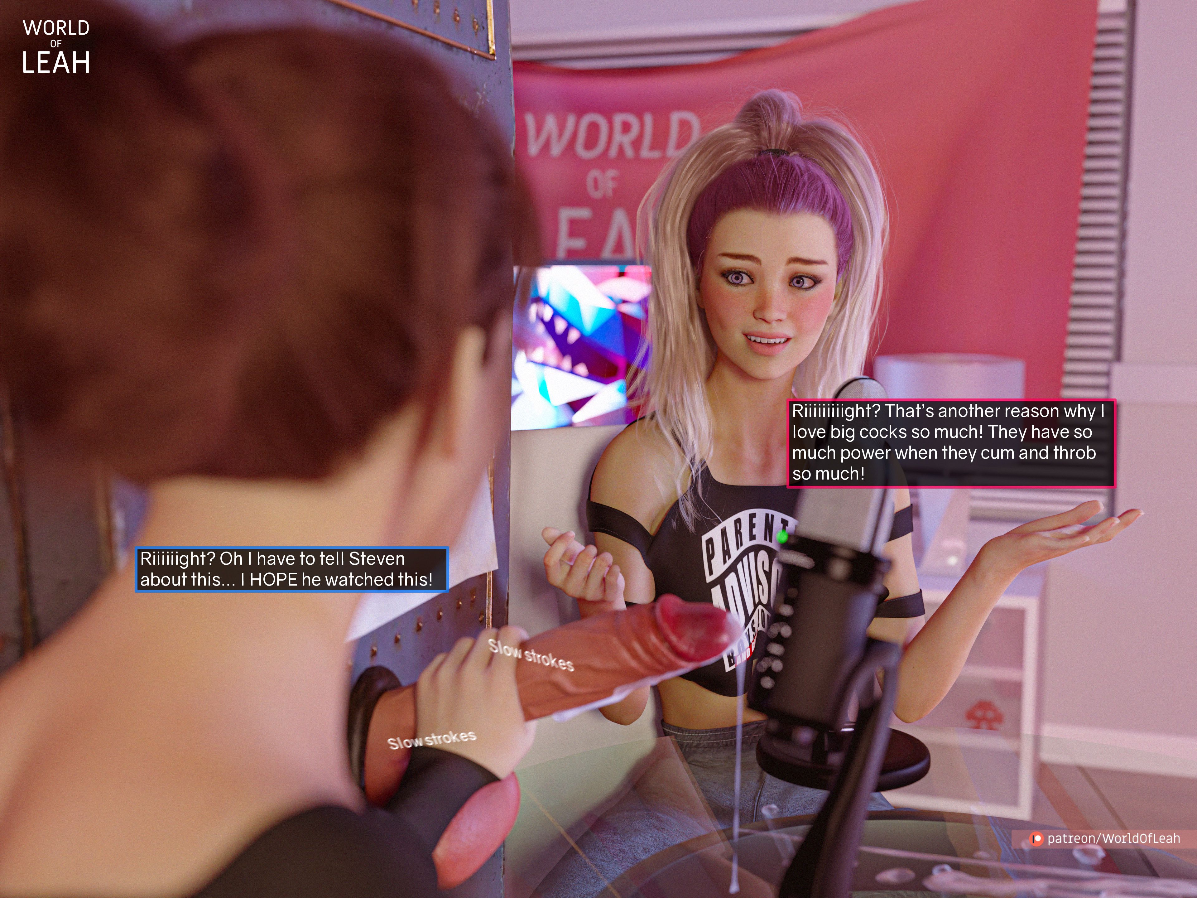 World Of Leah 3.9 . Between Two Girls - Episode 02 - [World Of Leah] – page 34