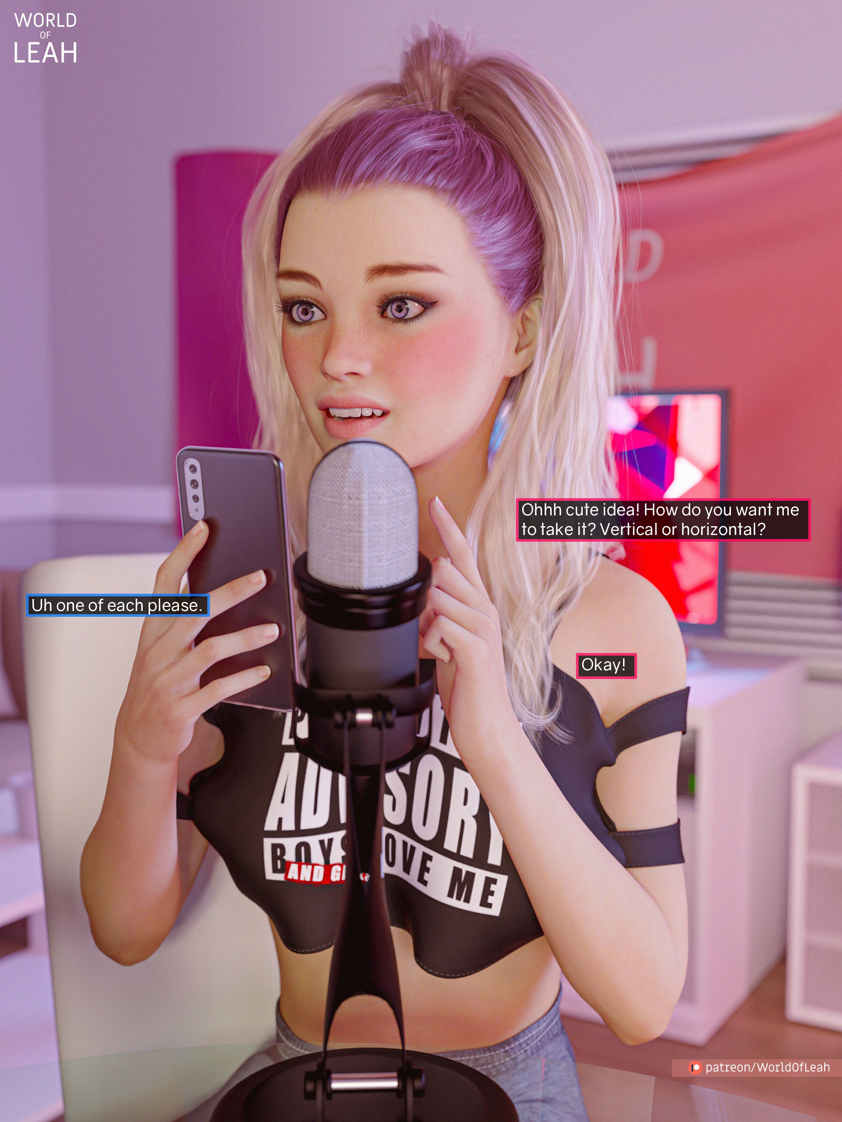 World Of Leah 3.9 . Between Two Girls - Episode 02 - [World Of Leah] – page 38