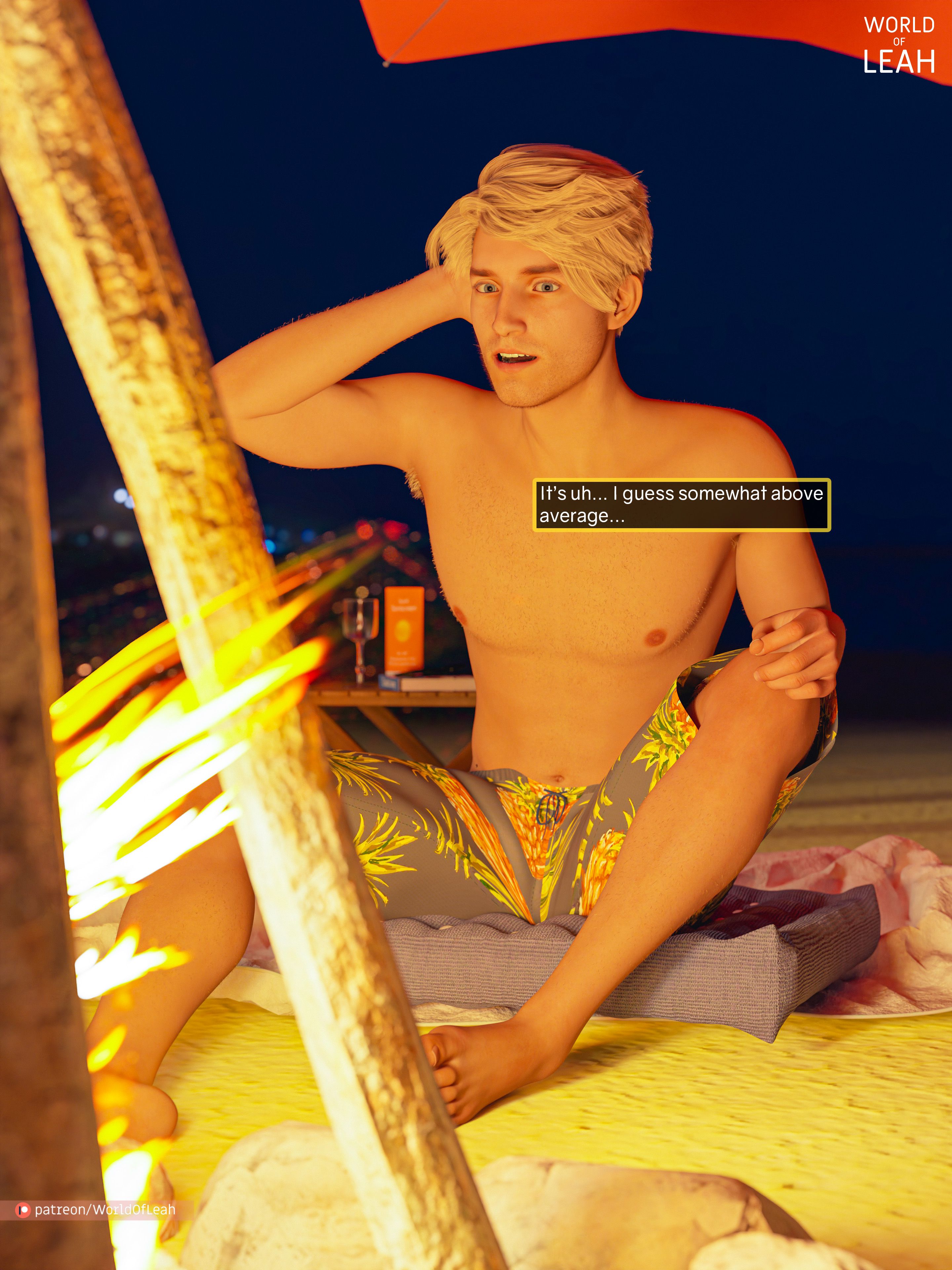 World Of Leah 3.5 . Take Me On the Beach - [World Of Leah] – page 5