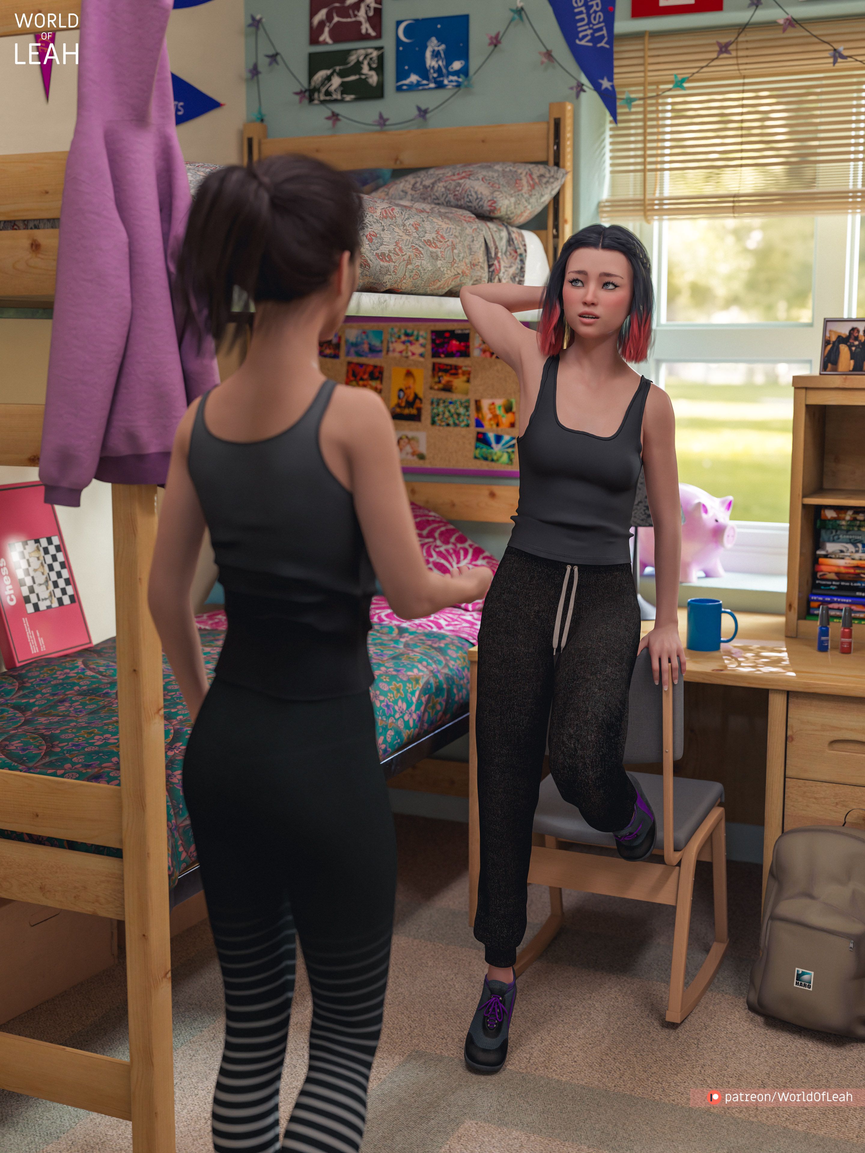 World Of Leah 4.2 . Kira's Secret - Textless - [World Of Leah] – page 2