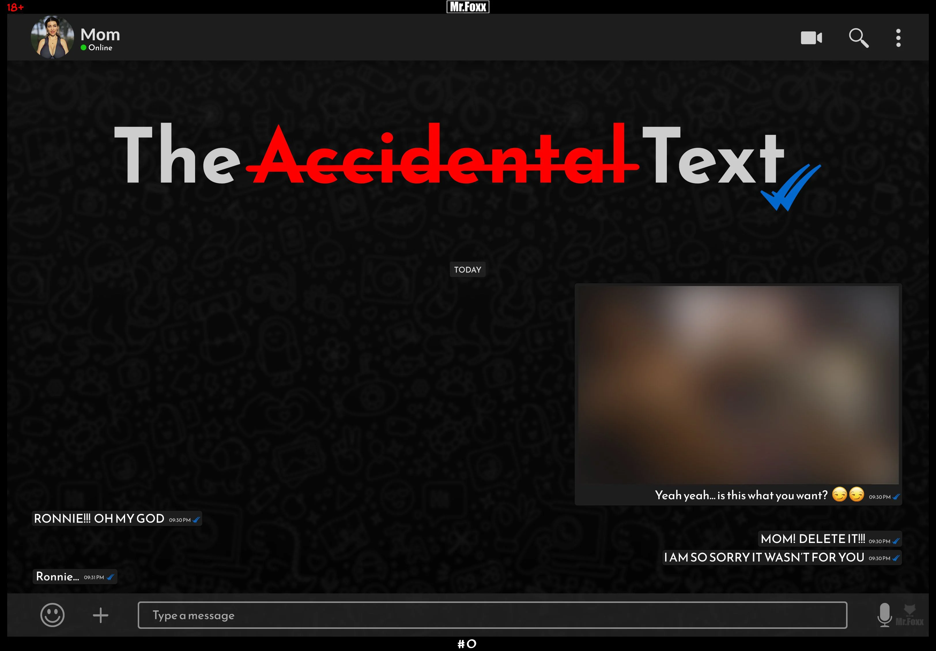 The Accidental Text [Mr.FOXX] 1.1 . The Accidental Text - Chapter 1 [Mr.FOXX] – page 1