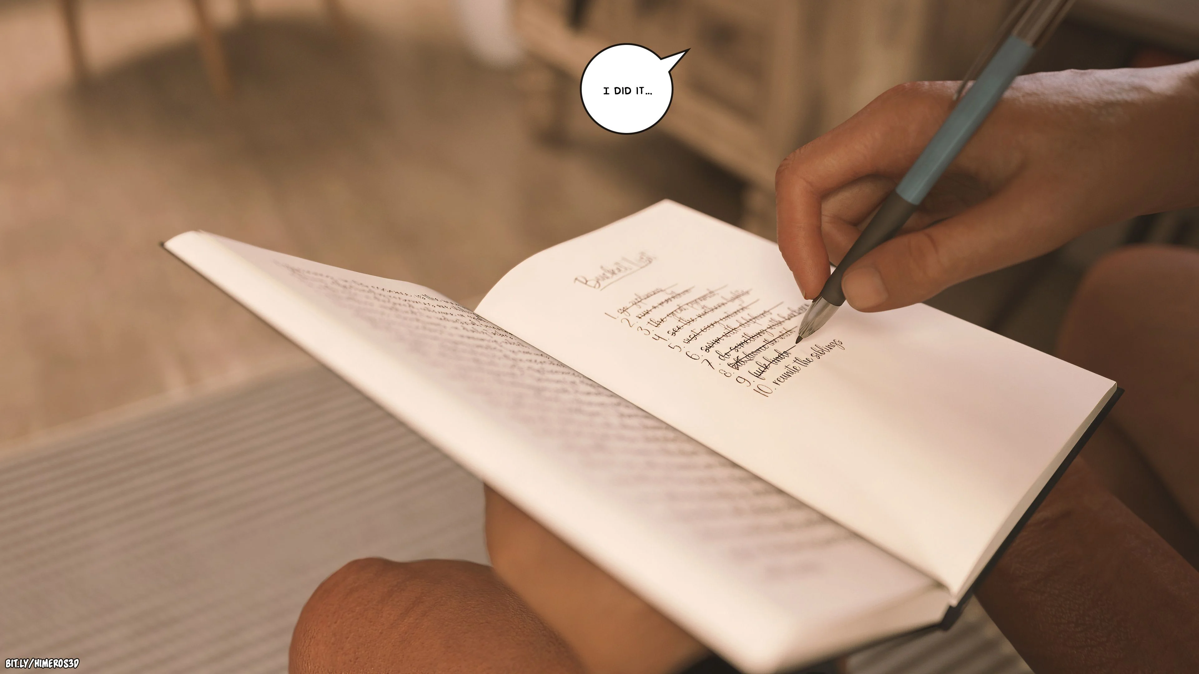 Bucket List [Himeros3D] 15 . Bucket List - Chapter 15 [Himeros3D] – page 35