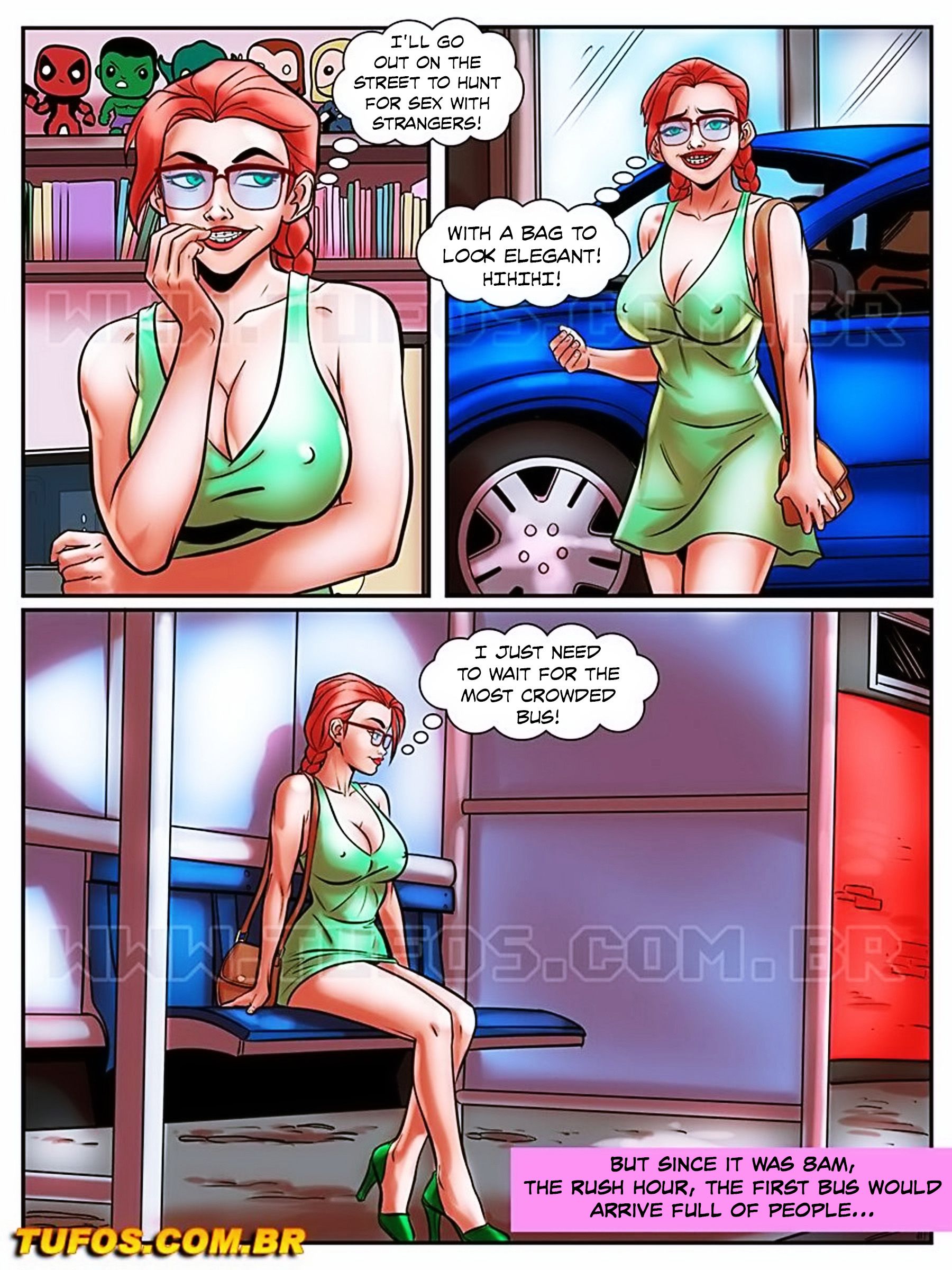 A Nympho Nerd [WC | TF] 7 . A Nympho Nerd - Chapter 7 [WC | TF] – page 5