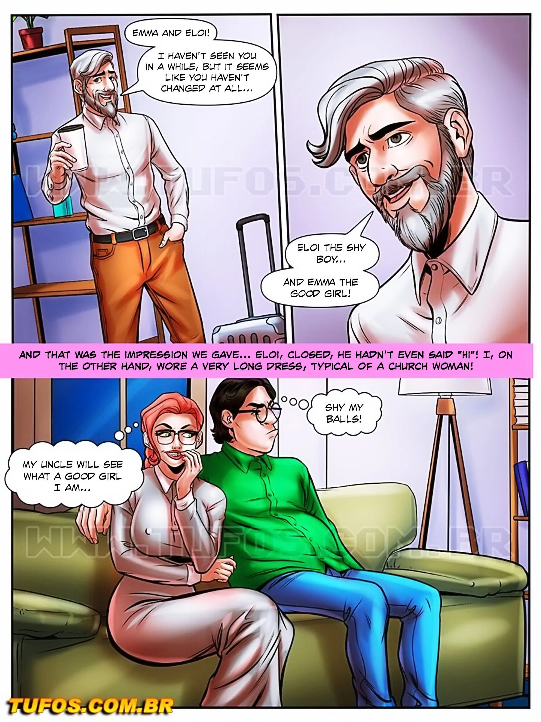 A Nympho Nerd [WC | TF] 10 . A Nympho Nerd - Chapter 10 [WC  TF] – page 4