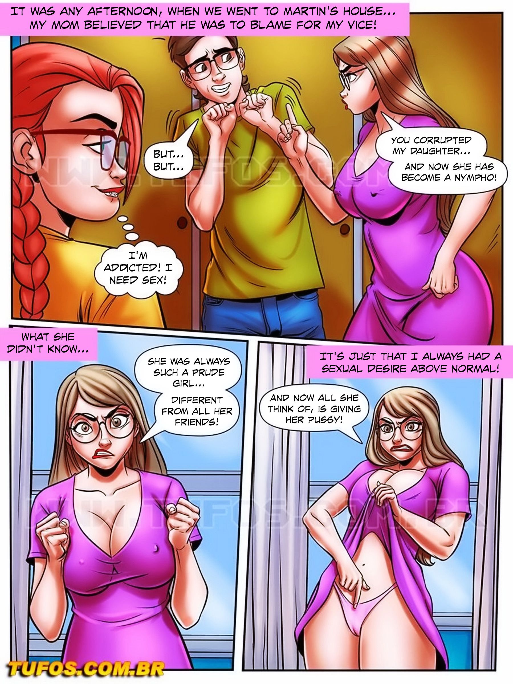 A Nympho Nerd [WC | TF] 1 . A Nympho Nerd - Chapter 1 [WC | TF] – page 2