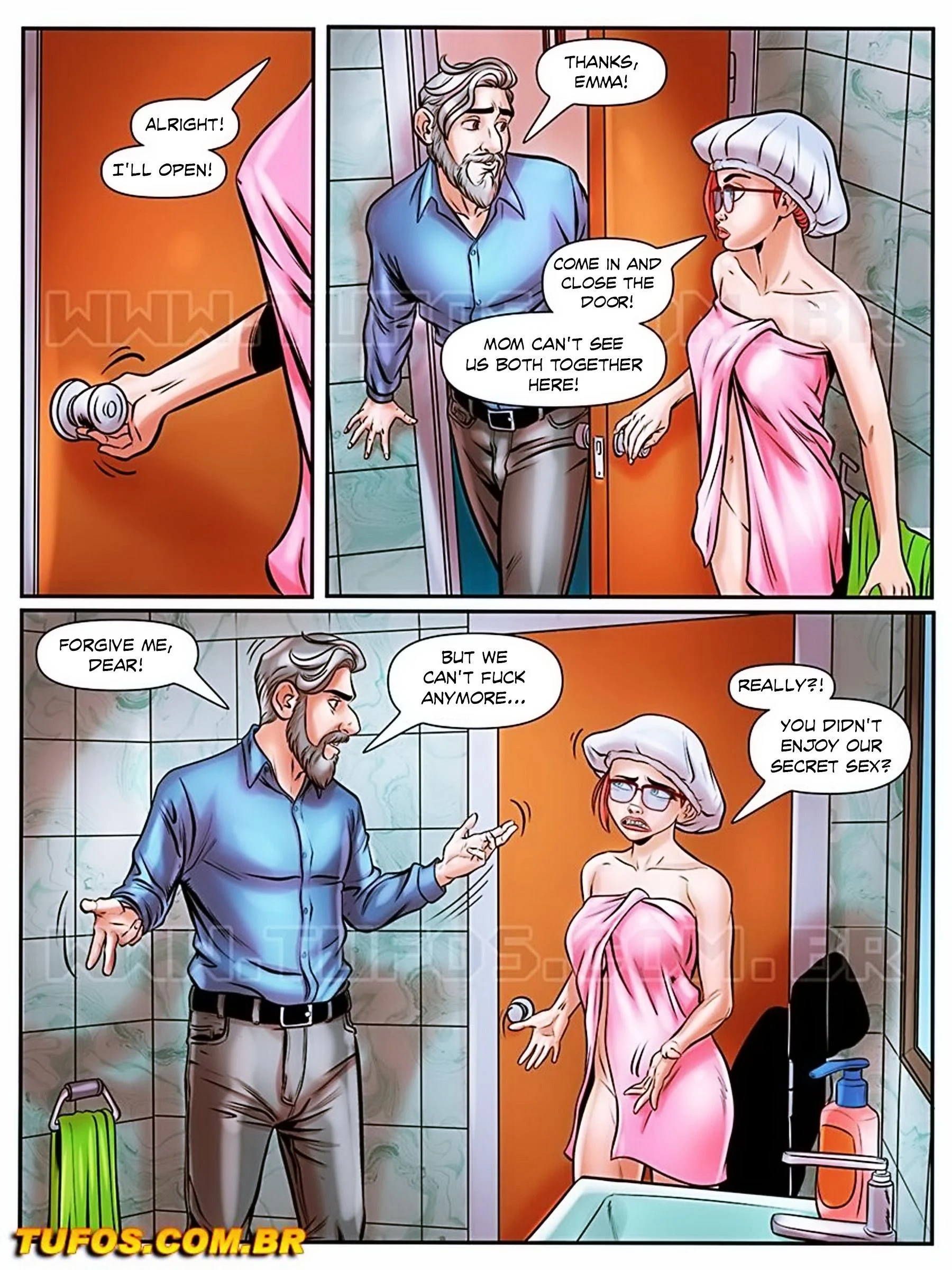 A Nympho Nerd [WC | TF] 11 . A Nympho Nerd - Chapter 11 [WC  TF] – page 4