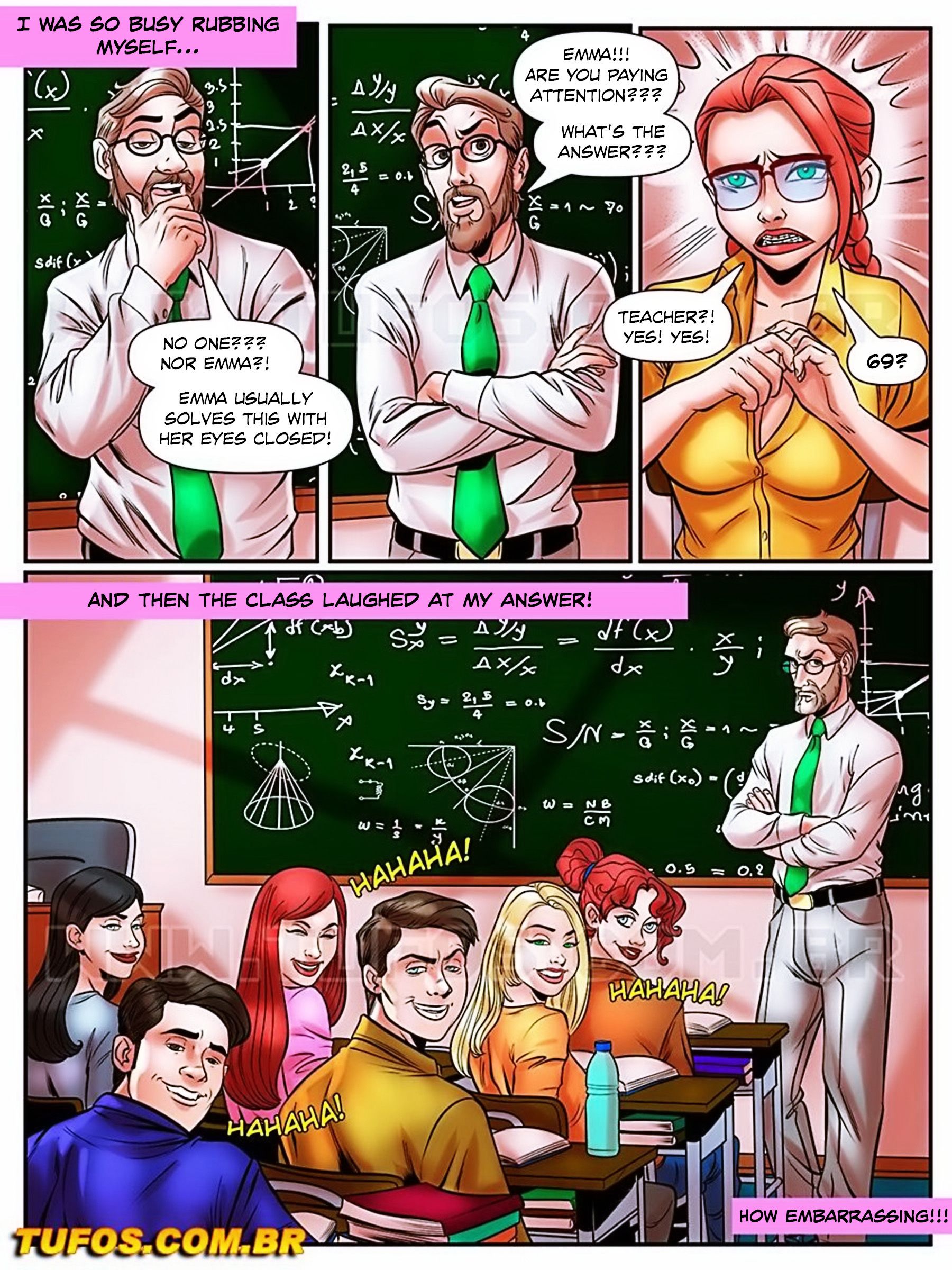 A Nympho Nerd [WC | TF] 6 . A Nympho Nerd - Chapter 6 [WC | TF] – page 3