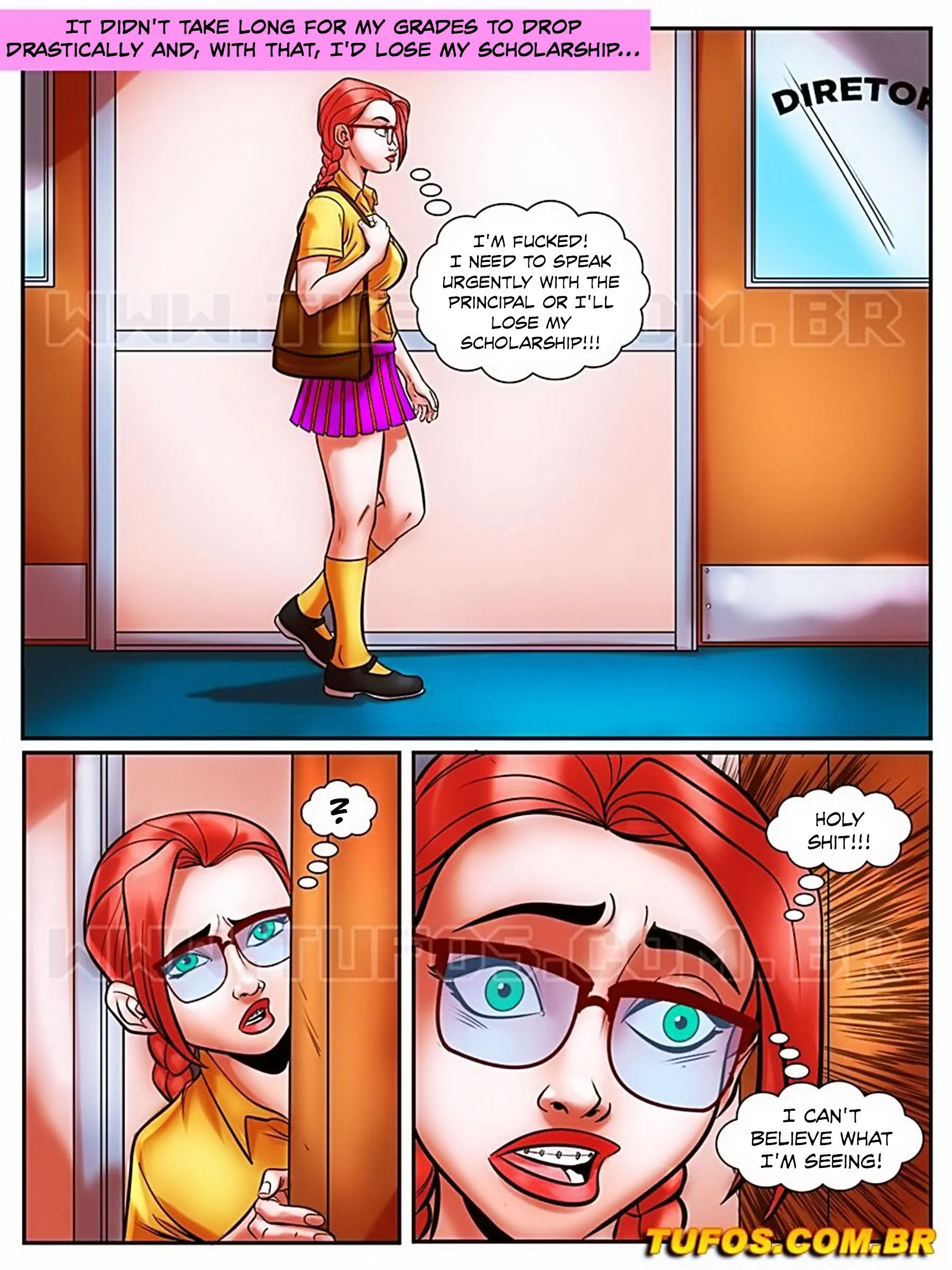 A Nympho Nerd [WC | TF] 6 . A Nympho Nerd - Chapter 6 [WC | TF] – page 4