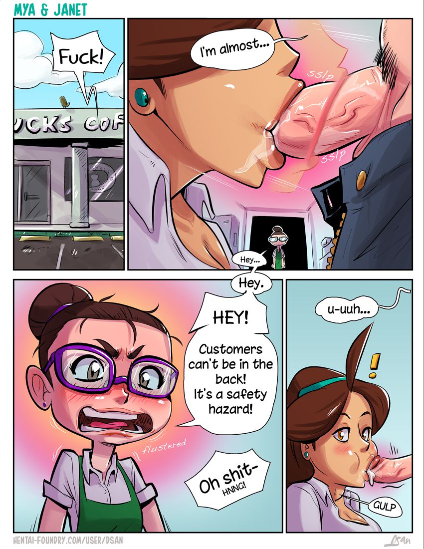 Cup O’ Love [DSAN] 1 . Cup O' Love - Mya And Janet - Chapter 1 [DSAN] – page 1