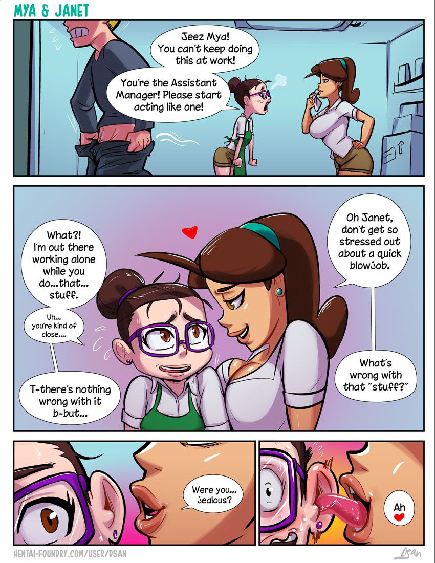 Cup O’ Love [DSAN] 1 . Cup O' Love - Mya And Janet - Chapter 1 [DSAN] – page 3
