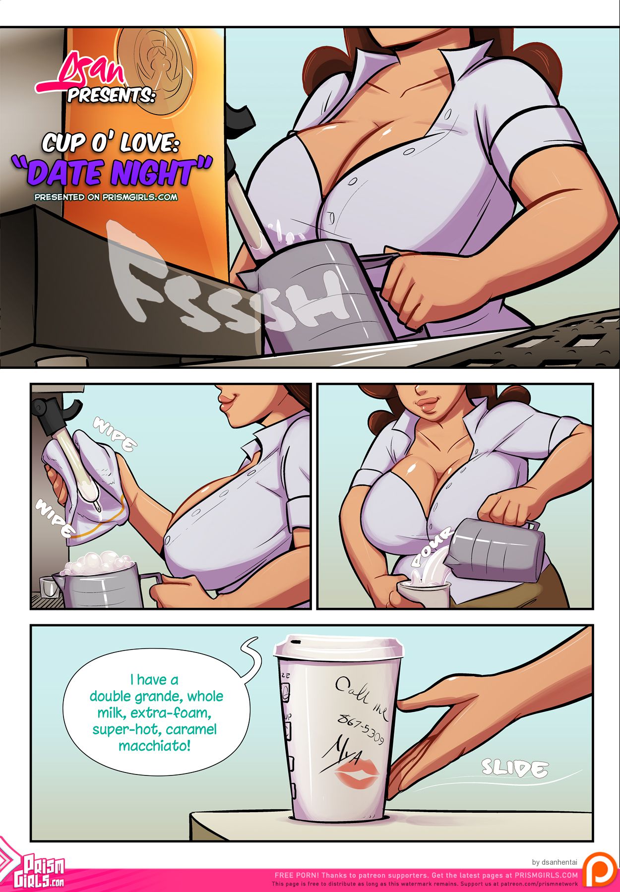Cup O’ Love [DSAN] 2 . Cup O' Love - Date Night - Chapter 2 [DSAN] – page 1