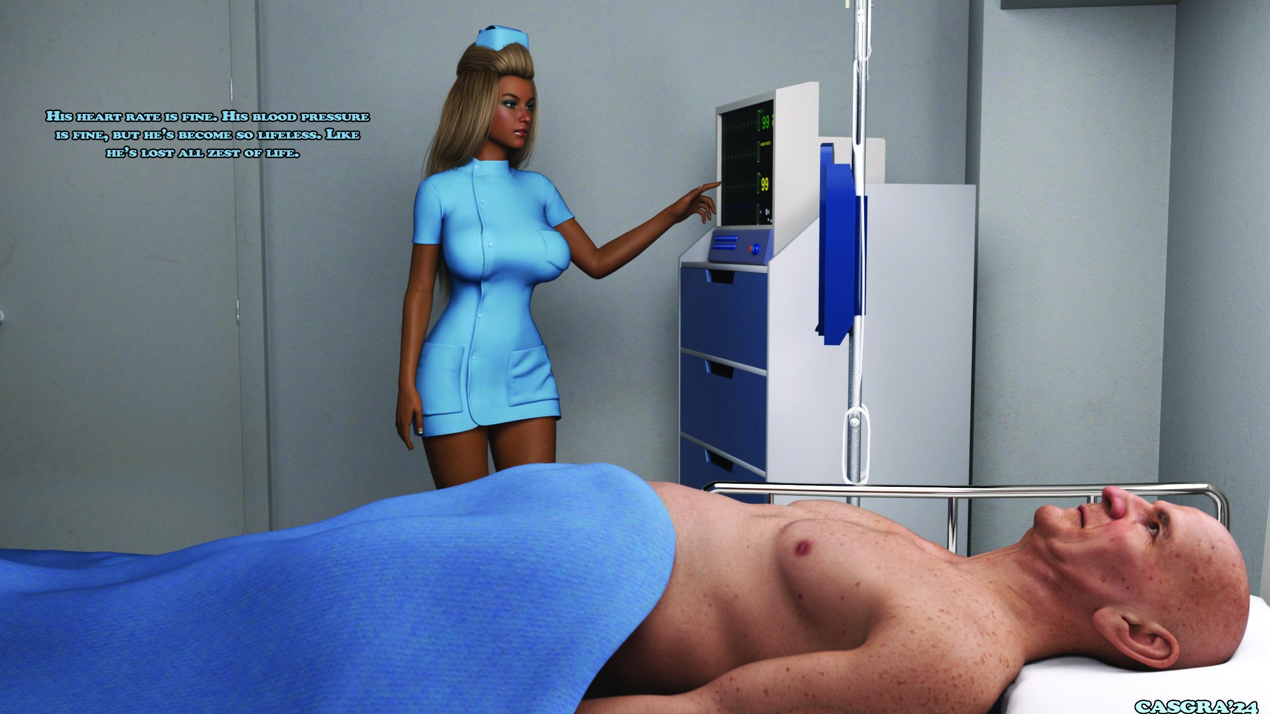 Night Shift Nurse [Casgra] 1 . Night Shift Nurse - Chapter 1 [Casgra] – page 4