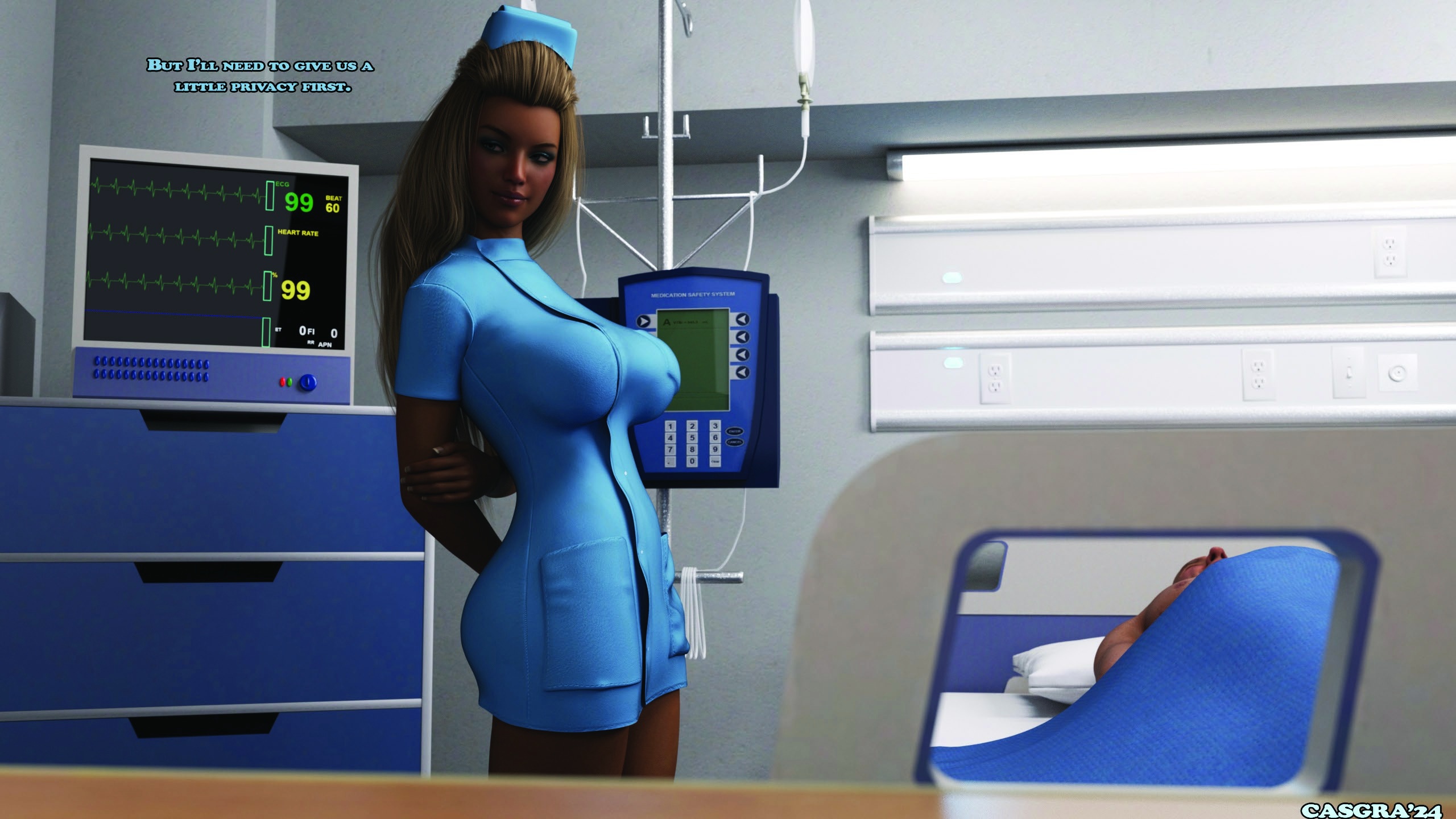 Night Shift Nurse [Casgra] 1 . Night Shift Nurse - Chapter 1 [Casgra] – page 7