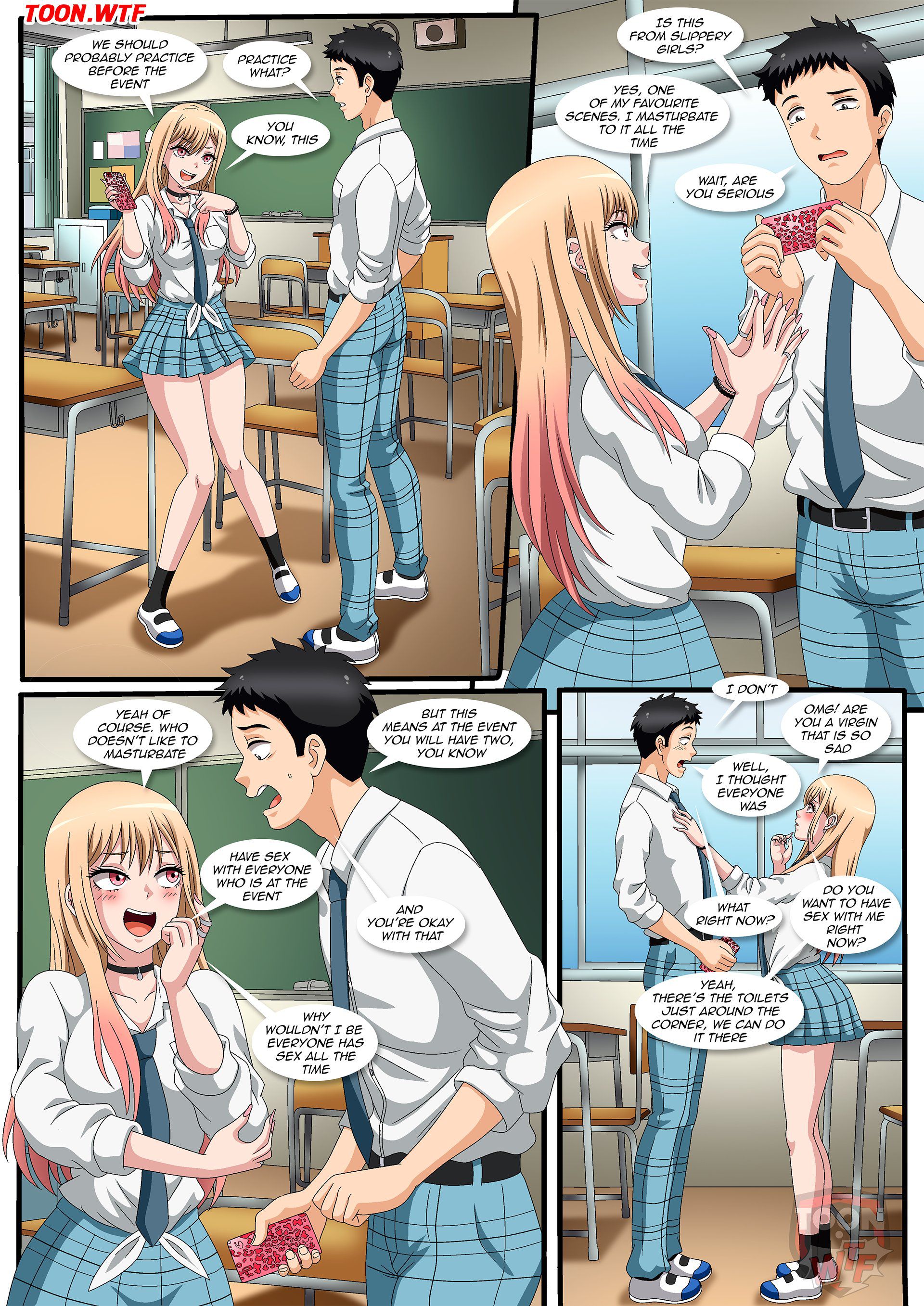 My Dress Up Slut (My Dress-Up Darling) [Palcomix] 1 . My Dress Up Slut - Chapter 1 (My Dress-Up Darling) [Palcomix] – page 2