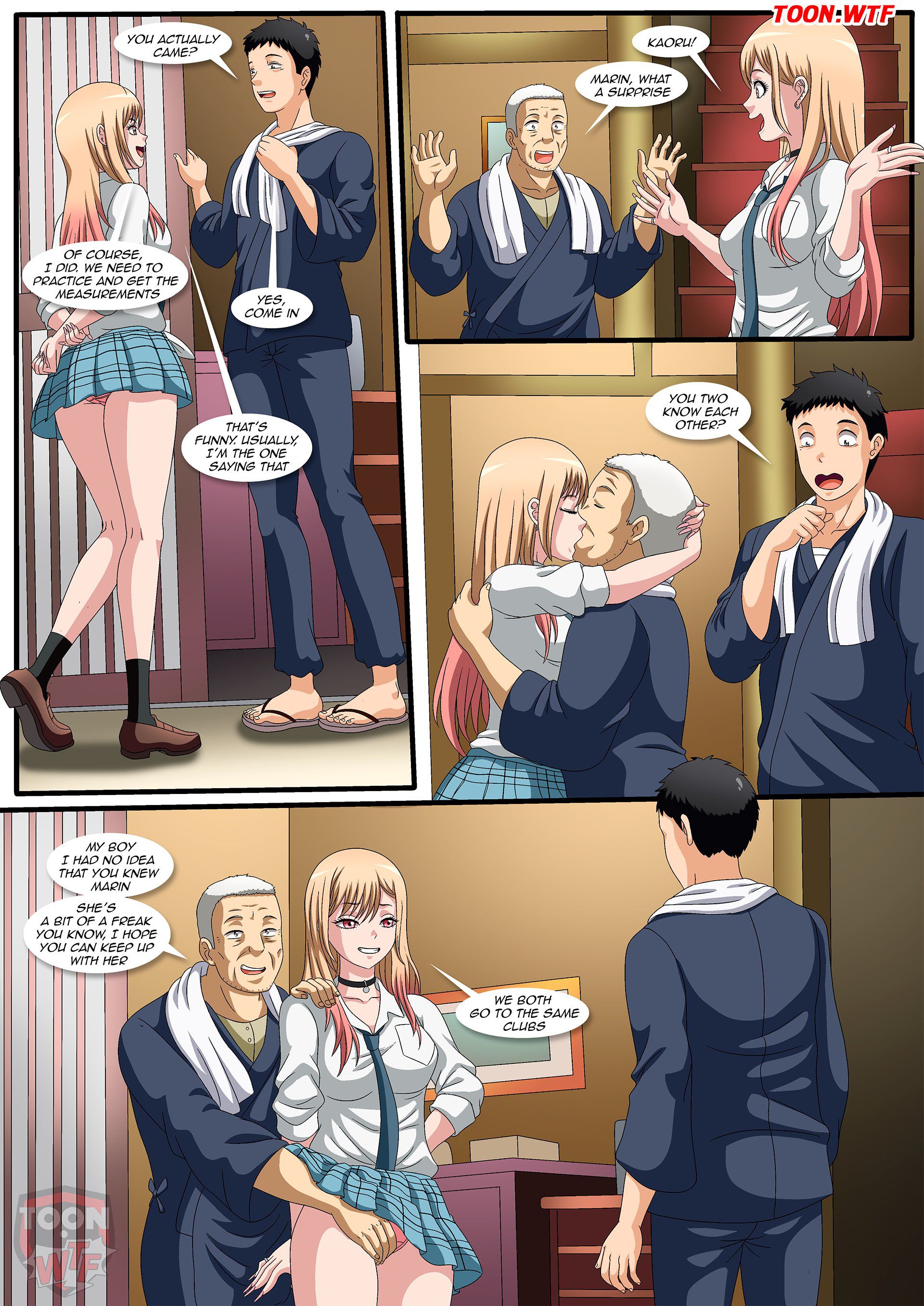 My Dress Up Slut (My Dress-Up Darling) [Palcomix] 1 . My Dress Up Slut - Chapter 1 (My Dress-Up Darling) [Palcomix] – page 4