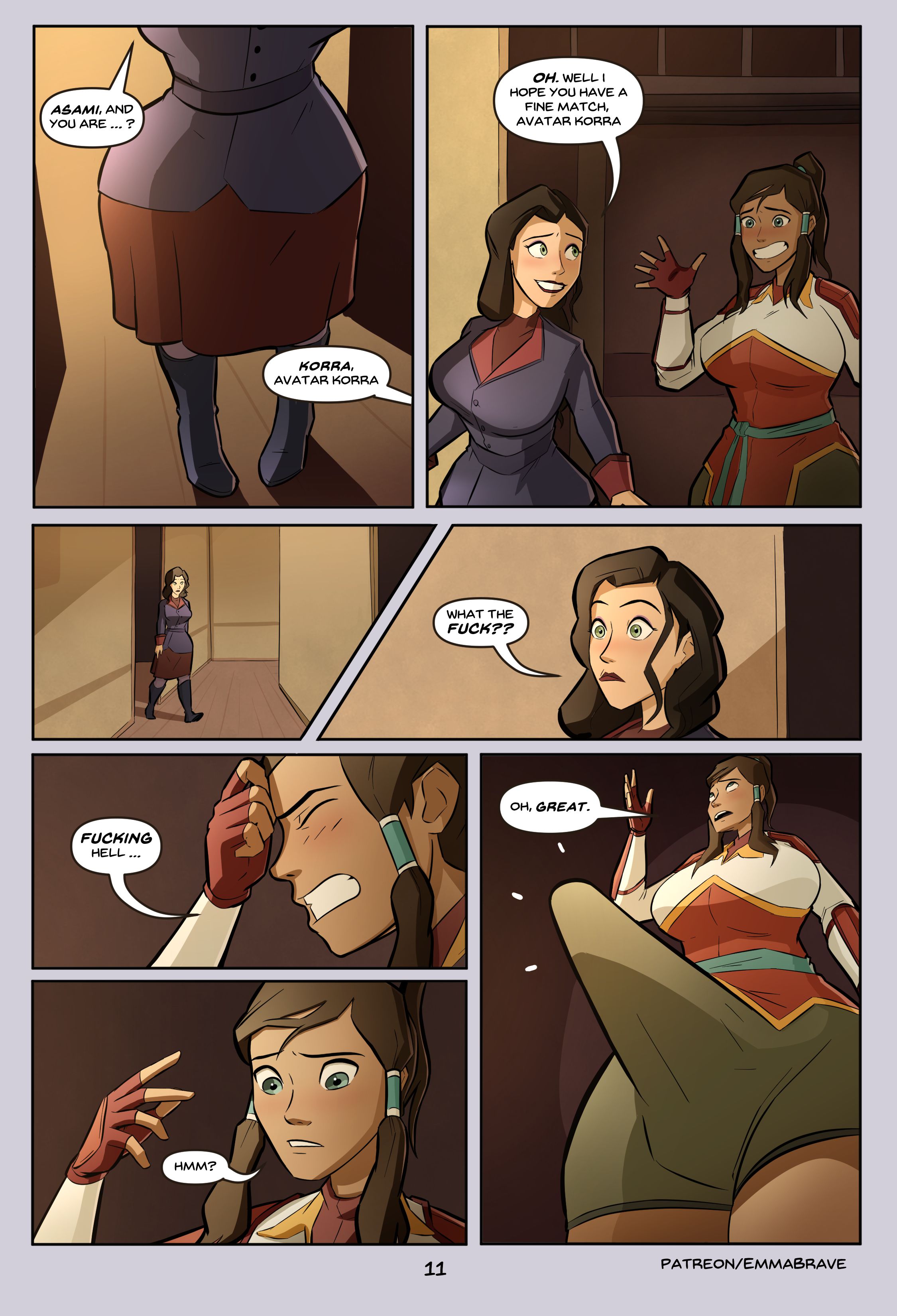 Korra: Book One (The Legend of Korra) [EmmaBrave] 1 . Korra: Book One - Chapter 1 (The Legend of Korra) [EmmaBrave] – page 12