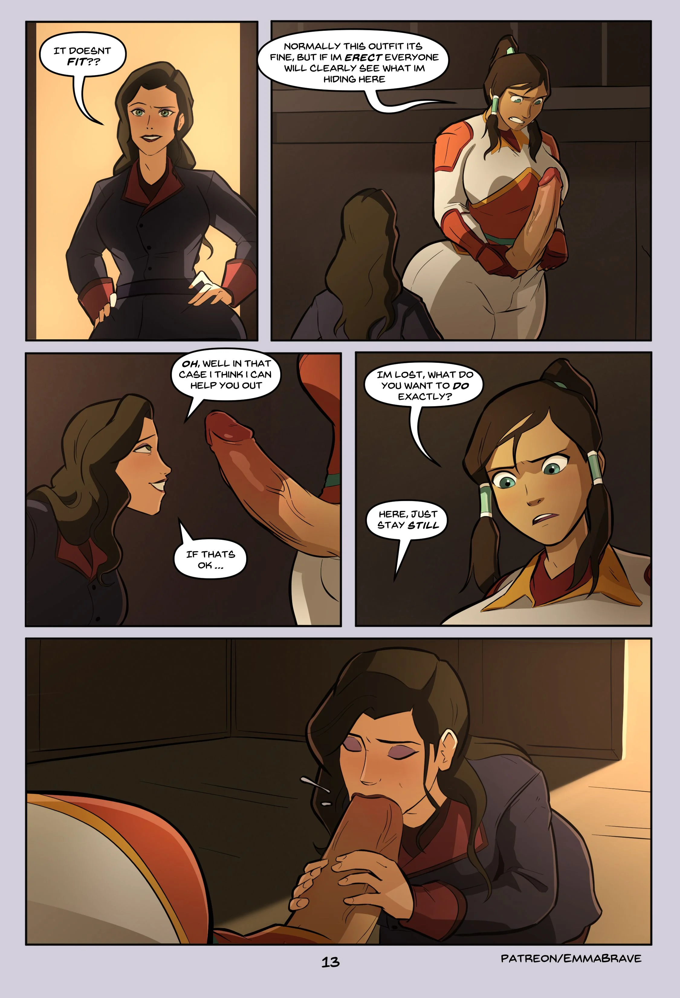 Korra: Book One (The Legend of Korra) [EmmaBrave] 1 . Korra: Book One - Chapter 1 (The Legend of Korra) [EmmaBrave] – page 14