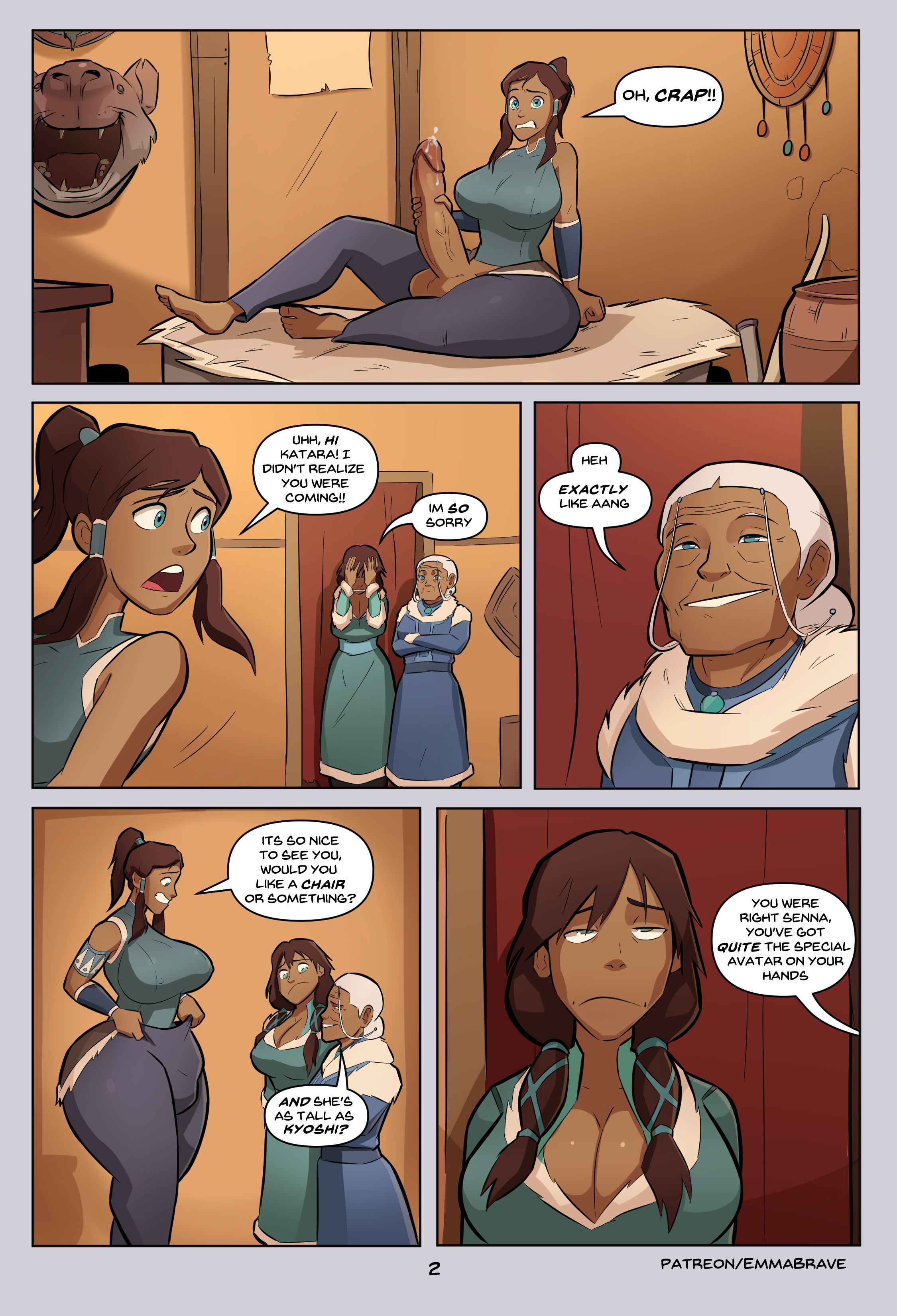Korra: Book One (The Legend of Korra) [EmmaBrave] 1 . Korra: Book One - Chapter 1 (The Legend of Korra) [EmmaBrave] – page 3