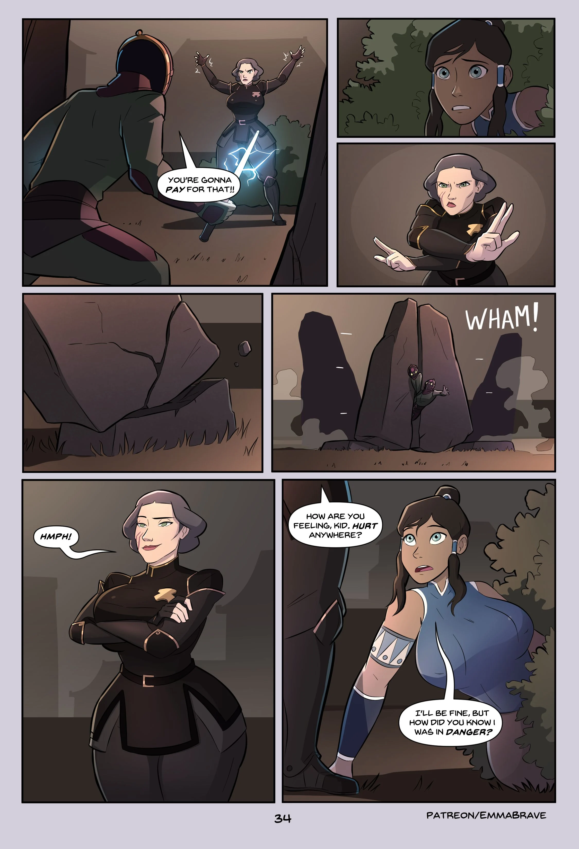 Korra: Book One (The Legend of Korra) [EmmaBrave] 1 . Korra: Book One - Chapter 1 (The Legend of Korra) [EmmaBrave] – page 36