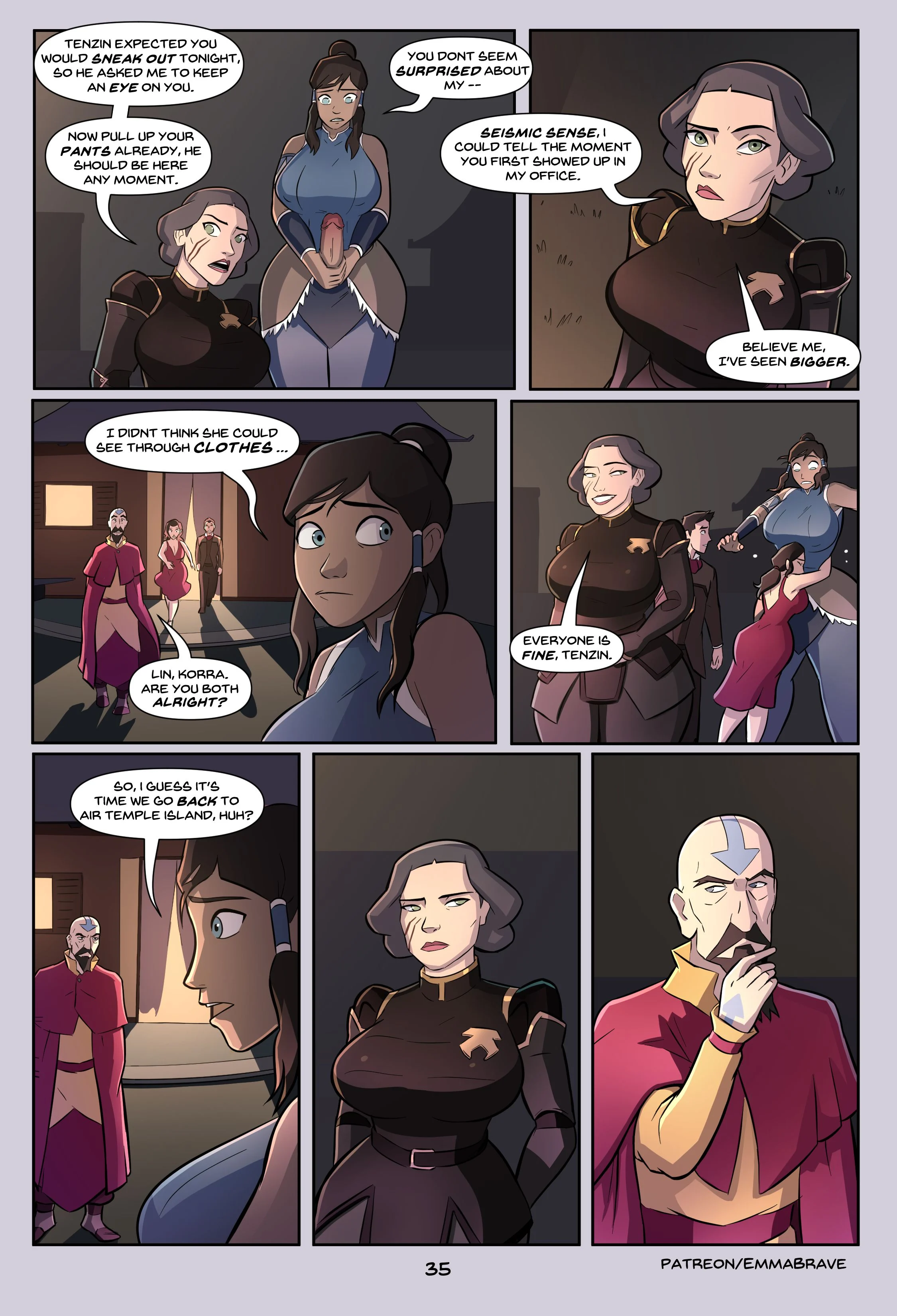 Korra: Book One (The Legend of Korra) [EmmaBrave] 1 . Korra: Book One - Chapter 1 (The Legend of Korra) [EmmaBrave] – page 37