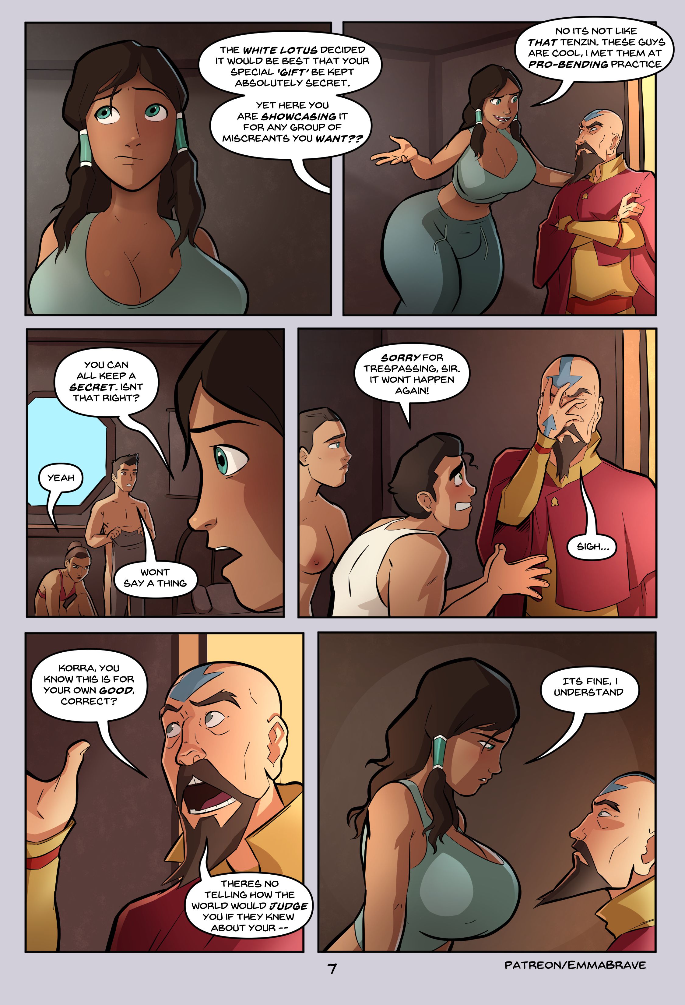 Korra: Book One (The Legend of Korra) [EmmaBrave] 1 . Korra: Book One - Chapter 1 (The Legend of Korra) [EmmaBrave] – page 8