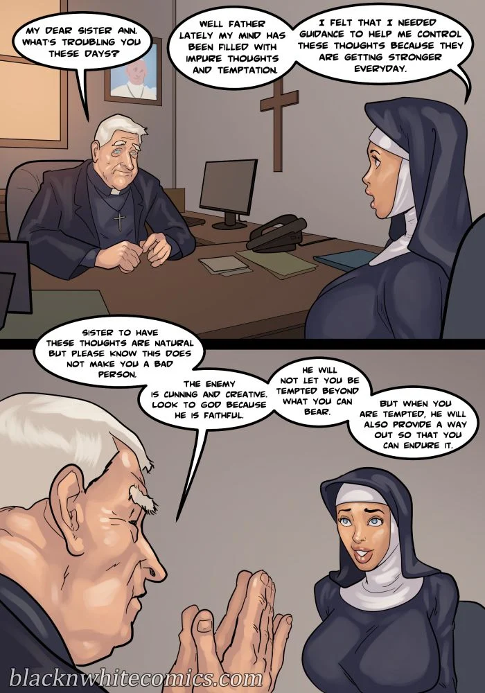 Black Devotion [BlackNWhiteComics] 1 . Black Devotion - Chapter 1 [BlackNWhiteComics] – page 5