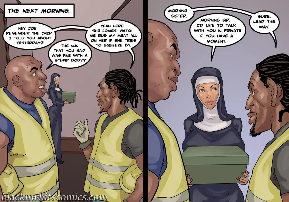 Black Devotion [BlackNWhiteComics] 1 . Black Devotion - Chapter 1 [BlackNWhiteComics] – page 16