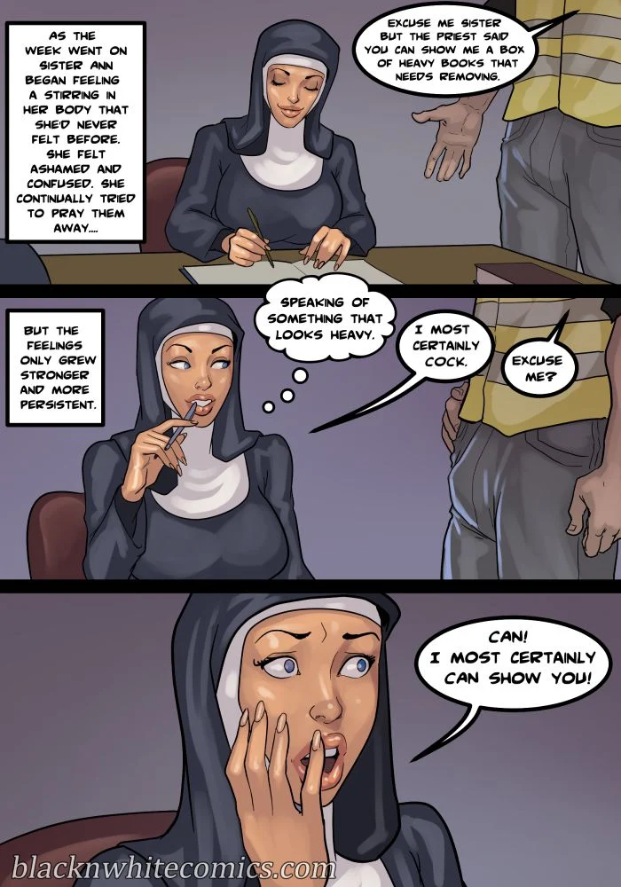 Black Devotion [BlackNWhiteComics] 1 . Black Devotion - Chapter 1 [BlackNWhiteComics] – page 33