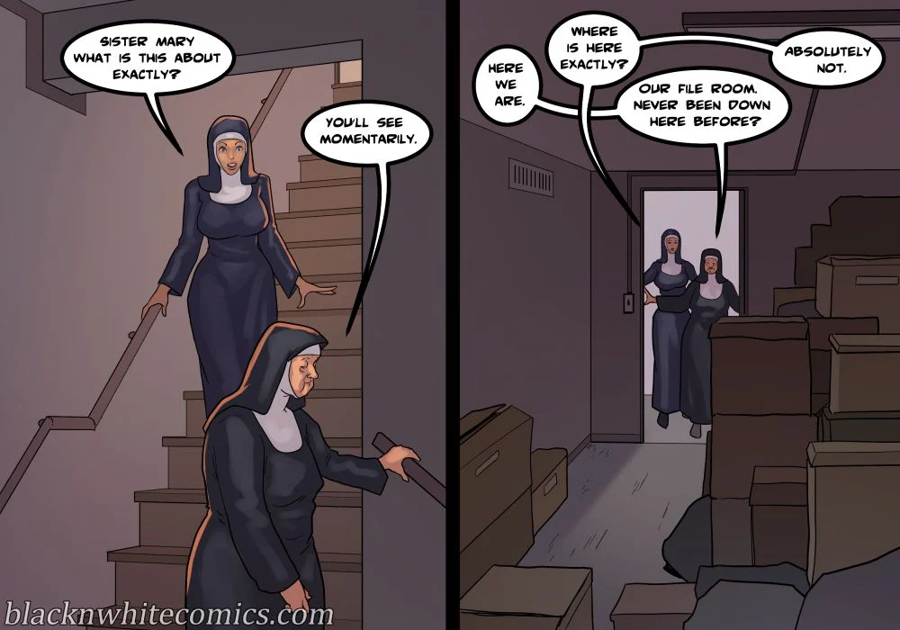 Black Devotion [BlackNWhiteComics] 1 . Black Devotion - Chapter 1 [BlackNWhiteComics] – page 35