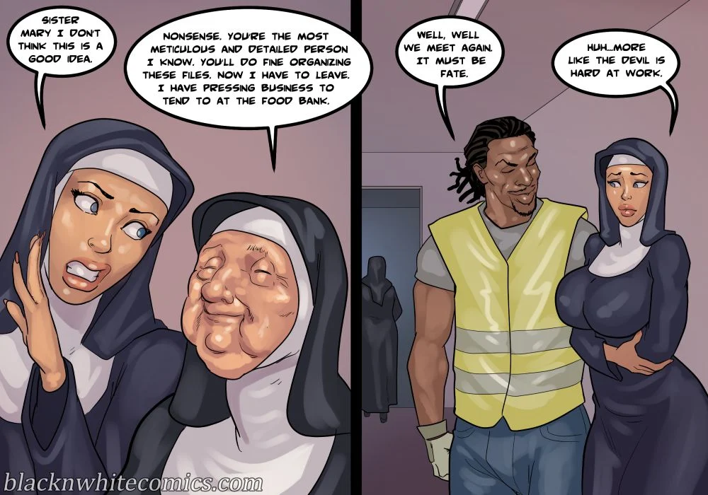 Black Devotion [BlackNWhiteComics] 1 . Black Devotion - Chapter 1 [BlackNWhiteComics] – page 37