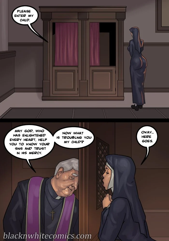 Black Devotion [BlackNWhiteComics] 1 . Black Devotion - Chapter 1 [BlackNWhiteComics] – page 104