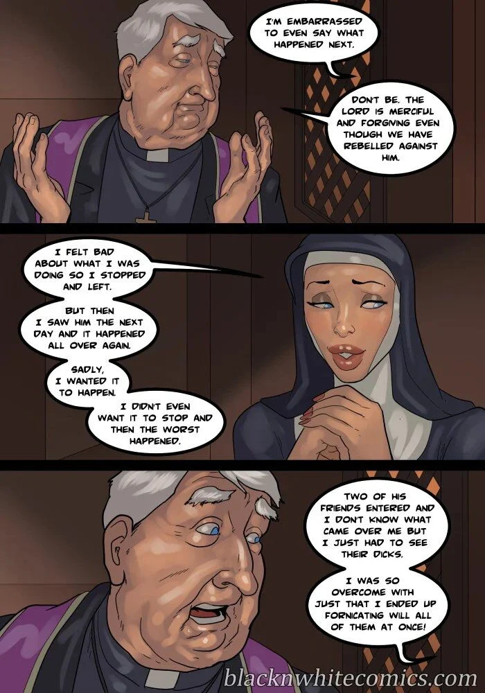 Black Devotion [BlackNWhiteComics] 1 . Black Devotion - Chapter 1 [BlackNWhiteComics] – page 106