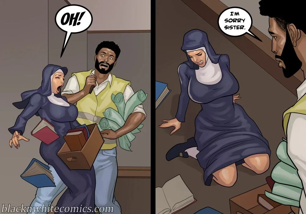 Black Devotion [BlackNWhiteComics] 1 . Black Devotion - Chapter 1 [BlackNWhiteComics] – page 109