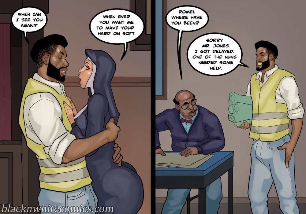 Black Devotion [BlackNWhiteComics] 1 . Black Devotion - Chapter 1 [BlackNWhiteComics] – page 124