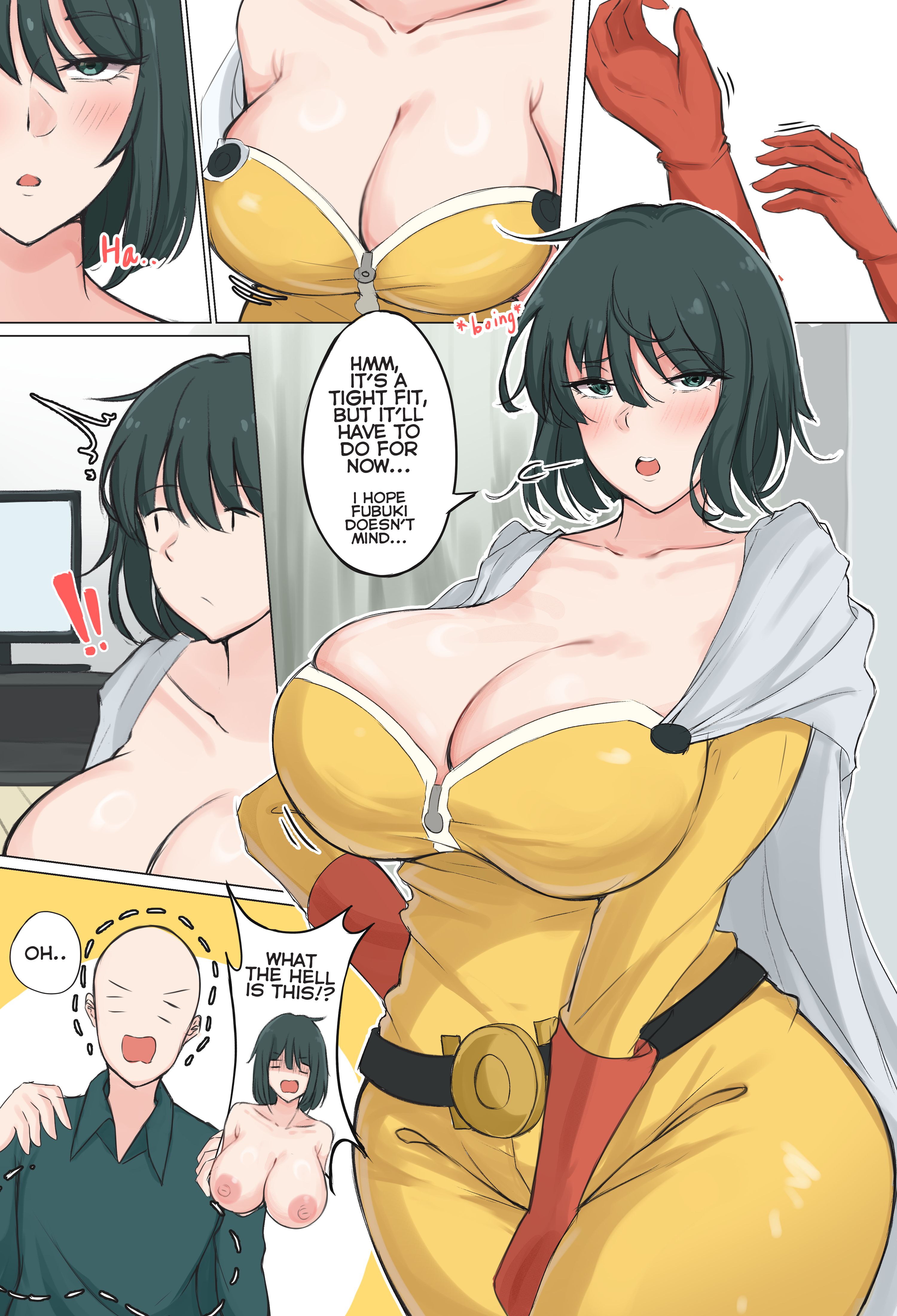 Minori: Fubu-Two! (One Punch Man) [TSFSingularity] 1 . Minori: Fubu-Two! - Chapter 1 (One Punch Man) [TSFSingularity] – page 13