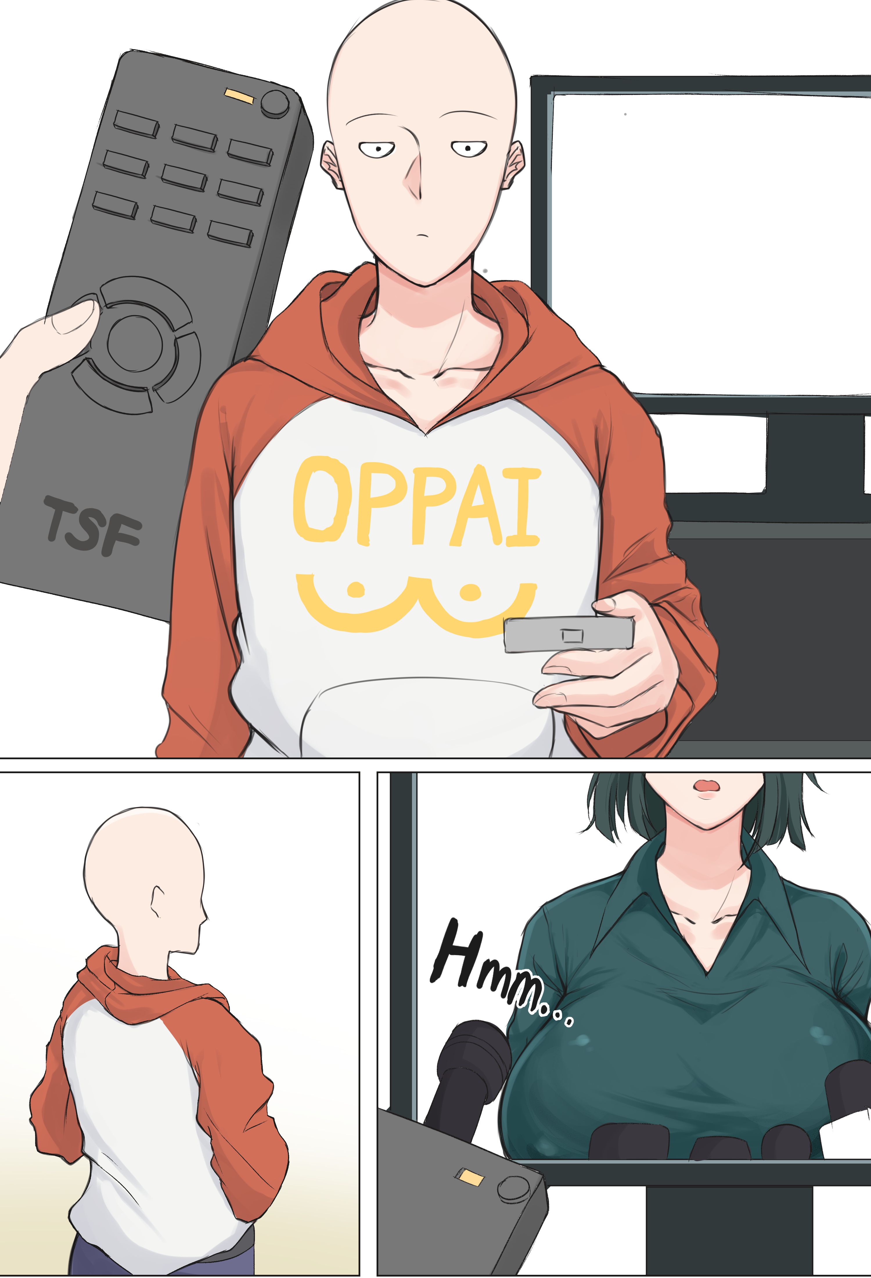 Minori: Fubu-Two! (One Punch Man) [TSFSingularity] 1 . Minori: Fubu-Two! - Chapter 1 (One Punch Man) [TSFSingularity] – page 14