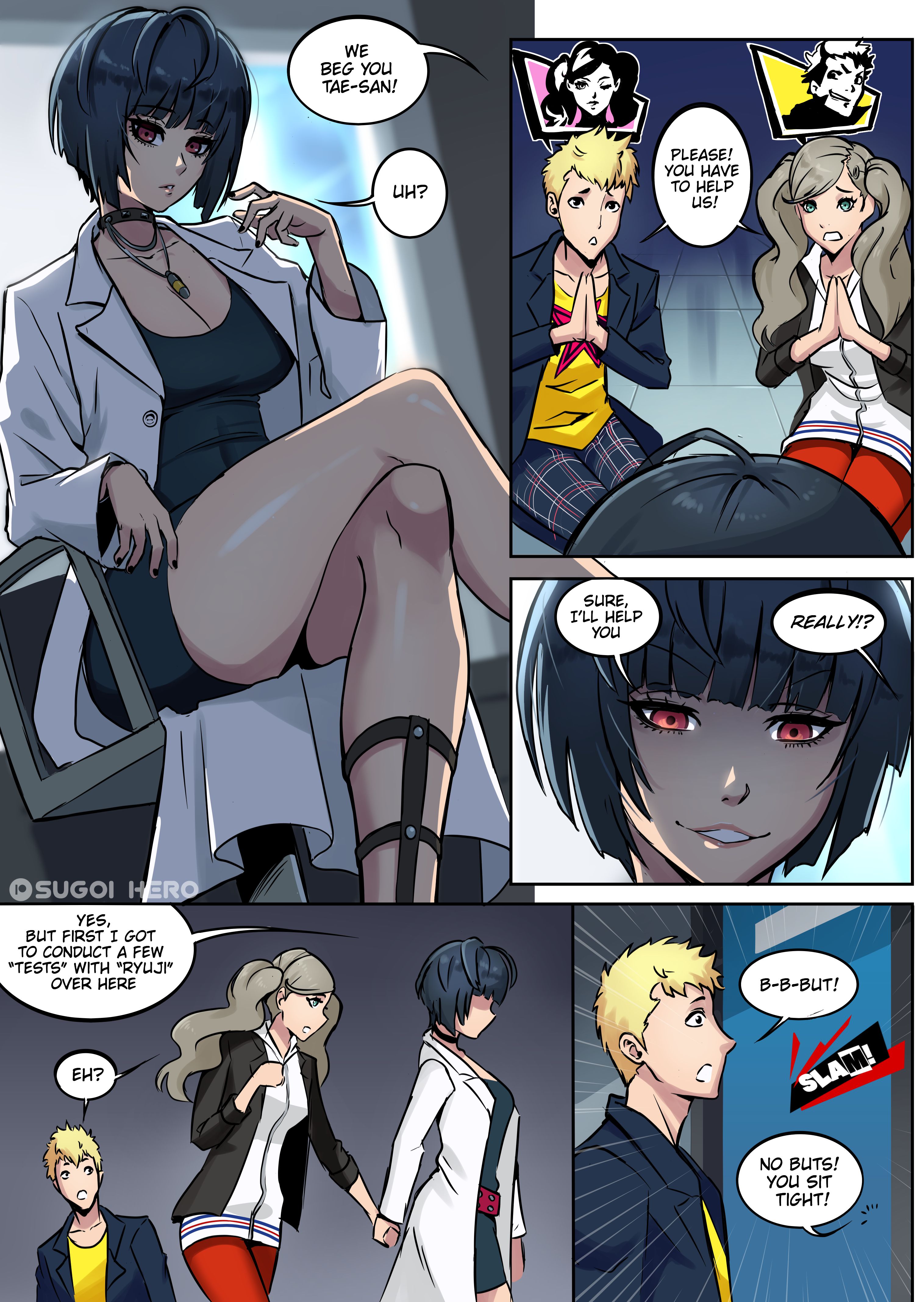 Ryuu And Your Silly Ann-Tics! (Persona 5) [TSFSingularity , SugoiHero] 1 . Ryuu And Your Silly Ann-Tics! - Chapter 1 (Persona 5) [TSFSingularity] – page 2