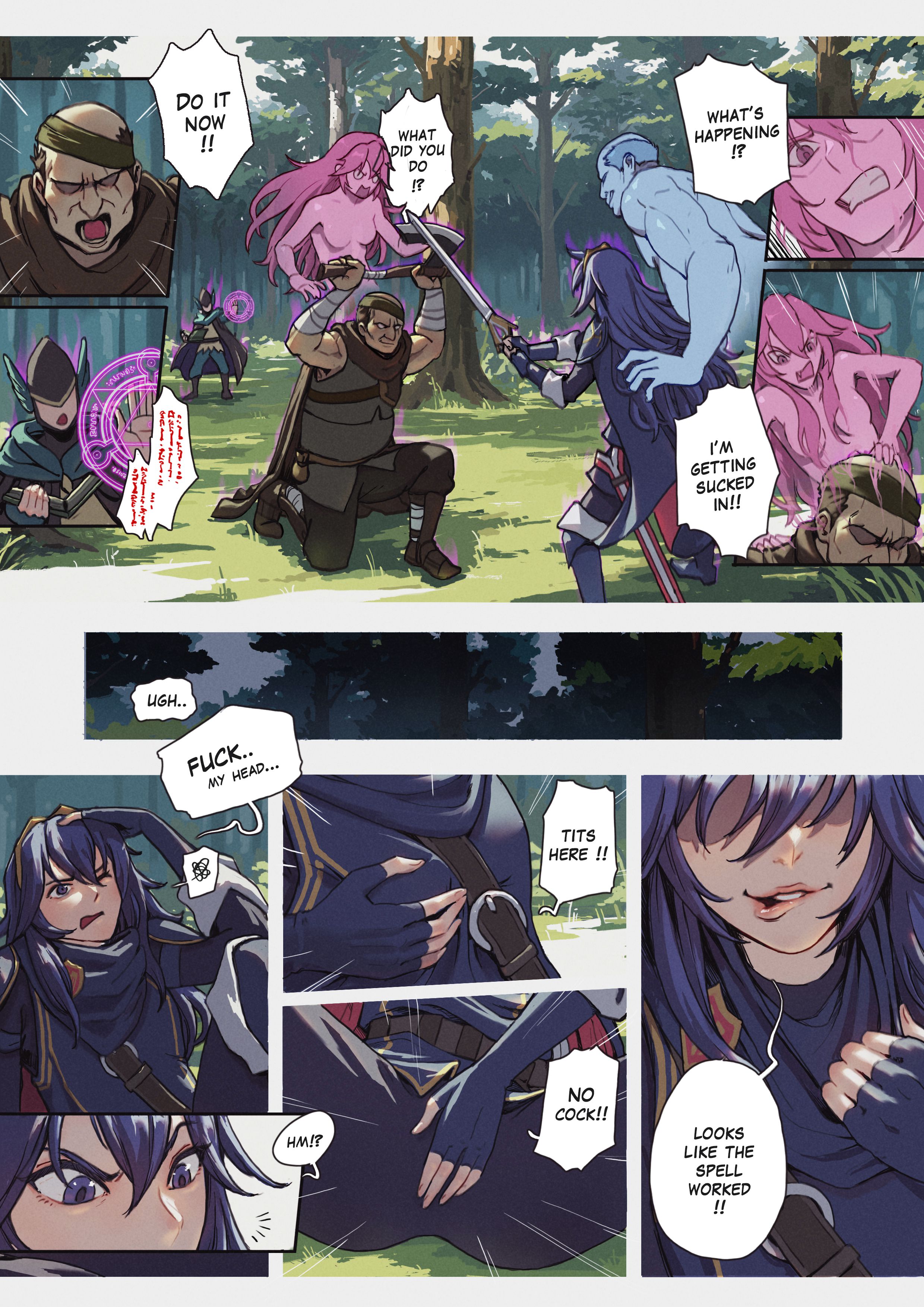Lucina Gone Wild! (Fire Emblem) [TSFSingularity , CunCyun] 1 . Lucina Gone Wild! - Chapter 1 (Fire Emblem) [TSFSingularity , CunCyun] – page 2