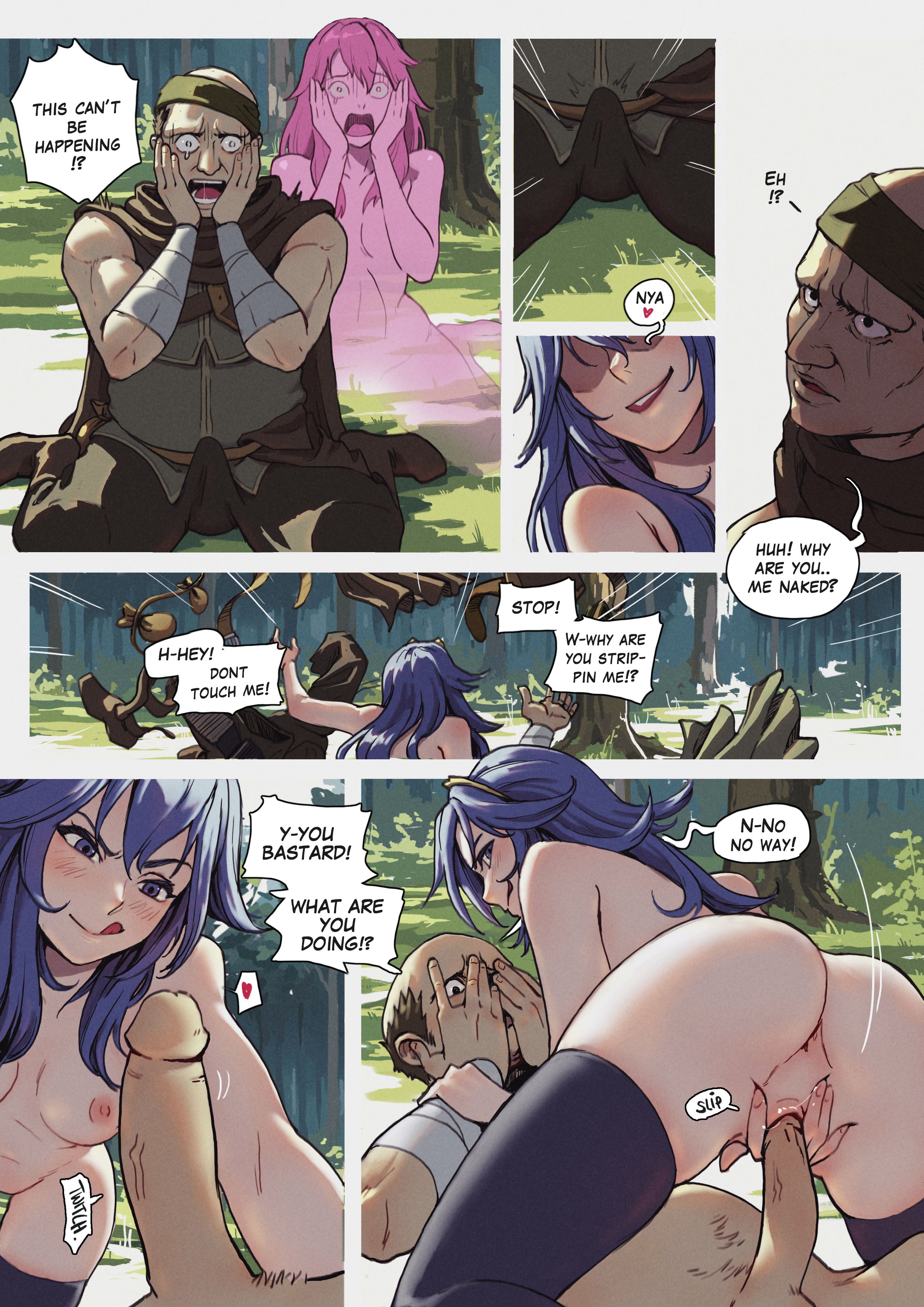 Lucina Gone Wild! (Fire Emblem) [TSFSingularity , CunCyun] 1 . Lucina Gone Wild! - Chapter 1 (Fire Emblem) [TSFSingularity , CunCyun] – page 4