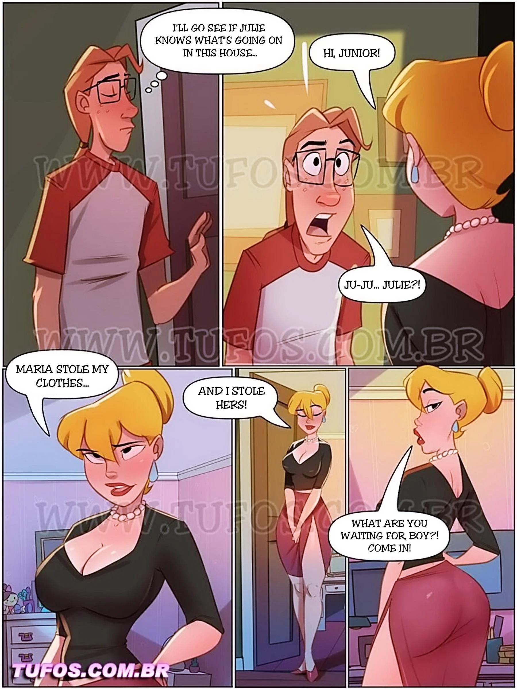 As 4 Sacanas [WC | TF] 9 . As 4 Sacanas - Chapter 9 [WC | TF] – page 5