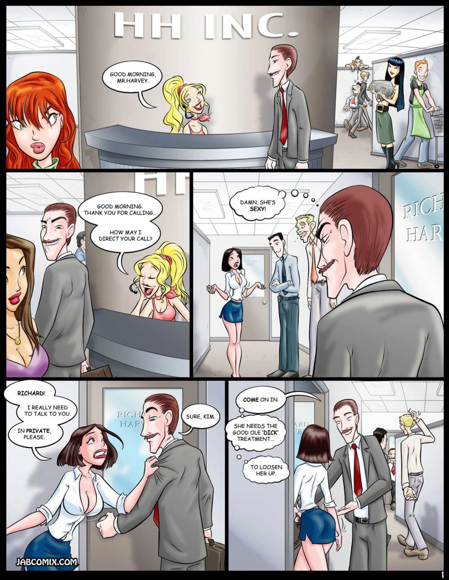 Ay Papi [JABComix] 13 . Ay Papi - Office Drama - Chapter 13 [JABComix] – page 2